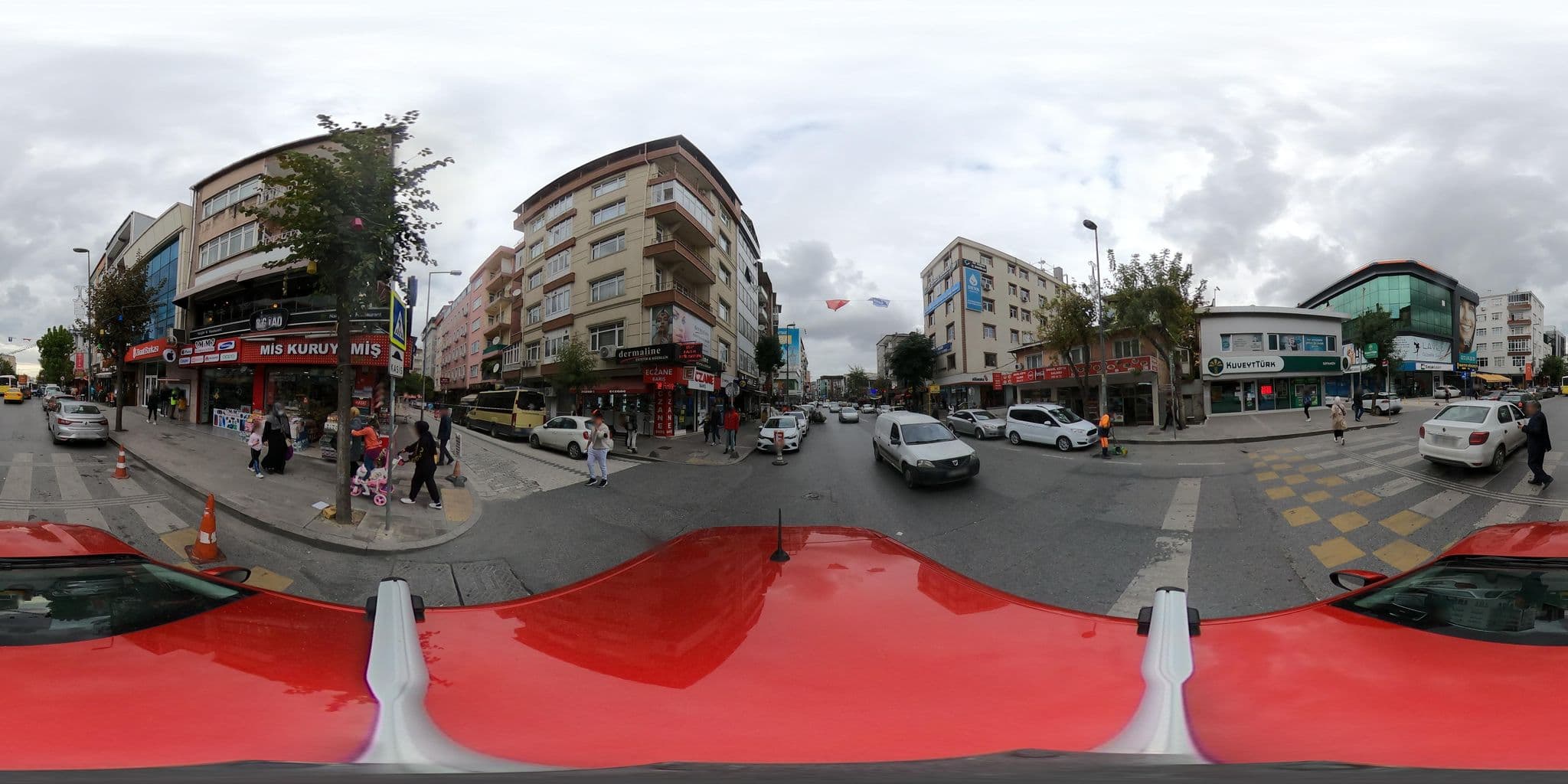 Street view near HOTEL ÖZ SEFA, Küçükçekmece — © ademturkmen (CC BY-SA · Mapillary)