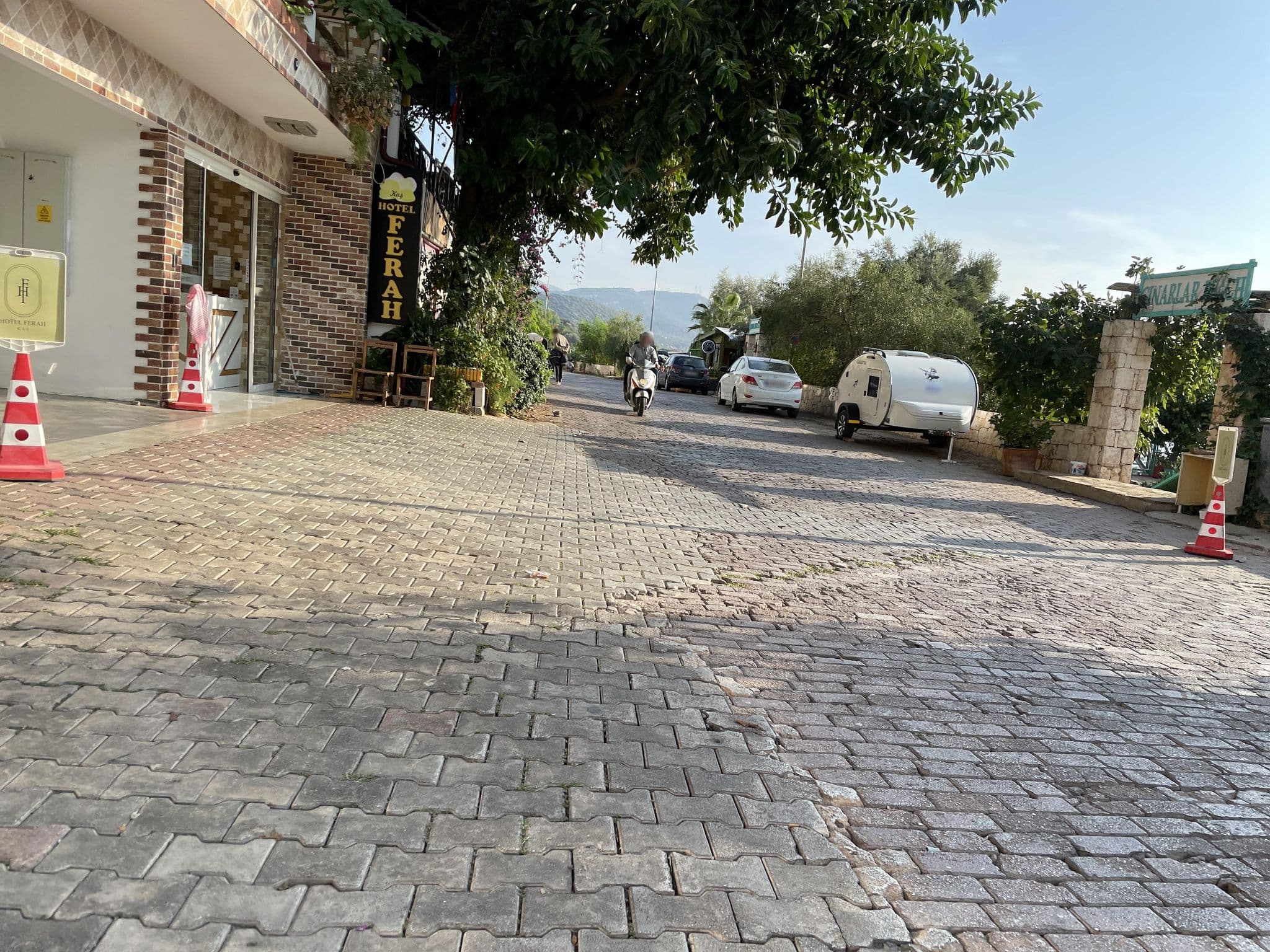 Street view near Hotel Ferah, Kaş — © egorka (CC BY-SA · Mapillary)