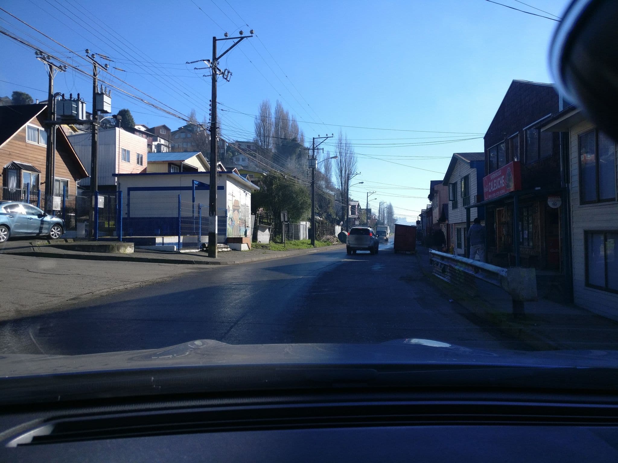 Street view near Palafito Sur, Castro — © felipeeugenio (CC BY-SA · Mapillary)