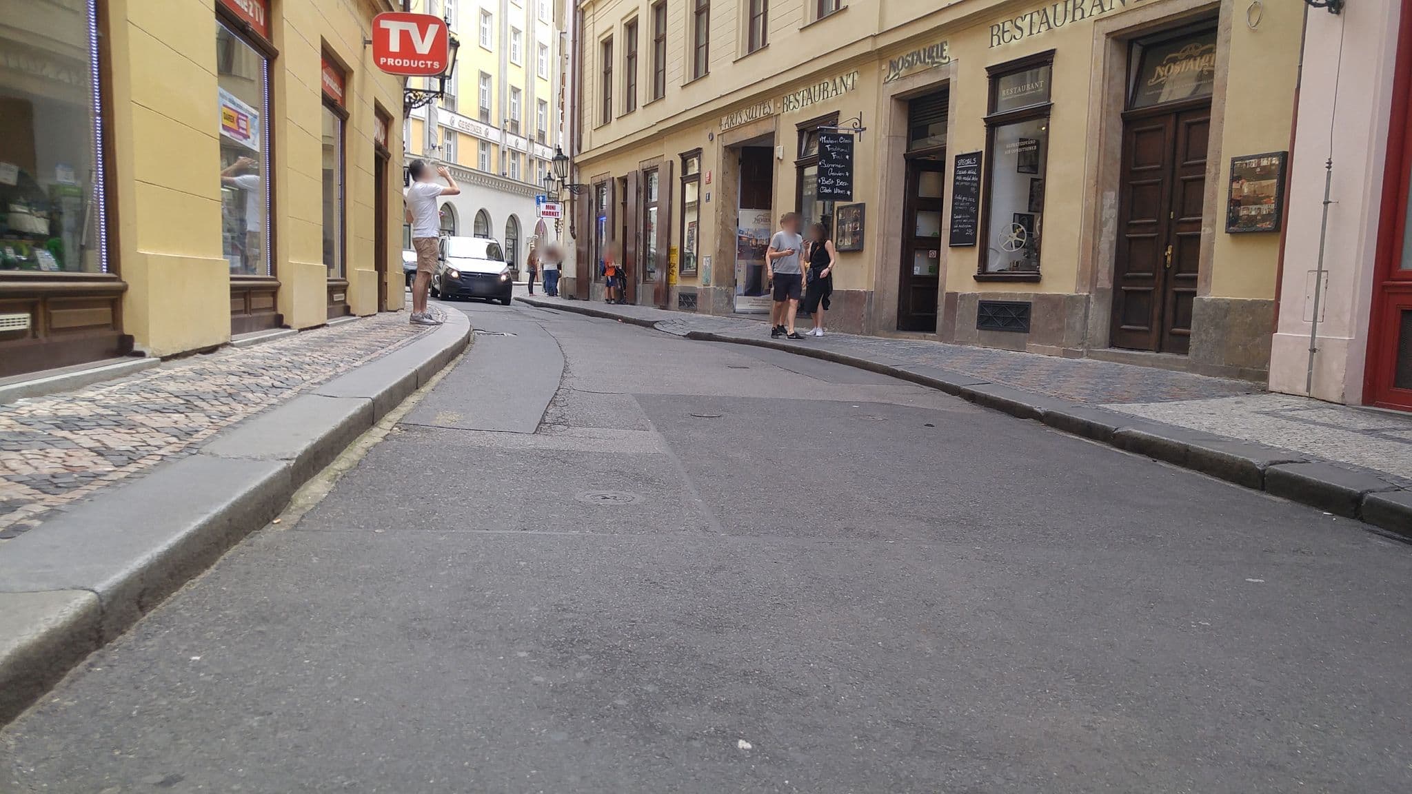 Street view near Apartments Rybna, Prague — © pbb (CC BY-SA · Mapillary)