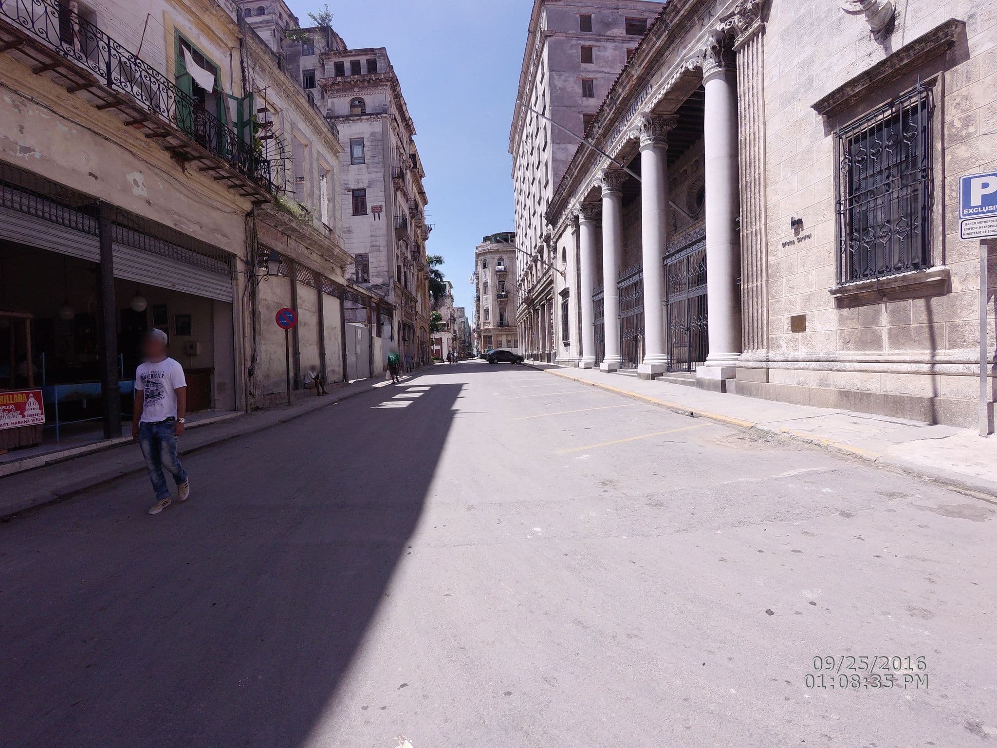 Street view near Casa Obispo 307, La Habana Vieja — © havana (CC BY-SA · Mapillary)