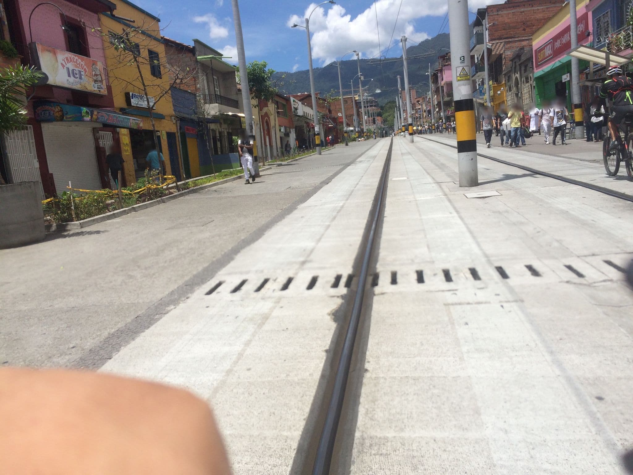 Street view near Hotel Buenos Aires Central, Medellín — © juanp_ospina (CC BY-SA · Mapillary)