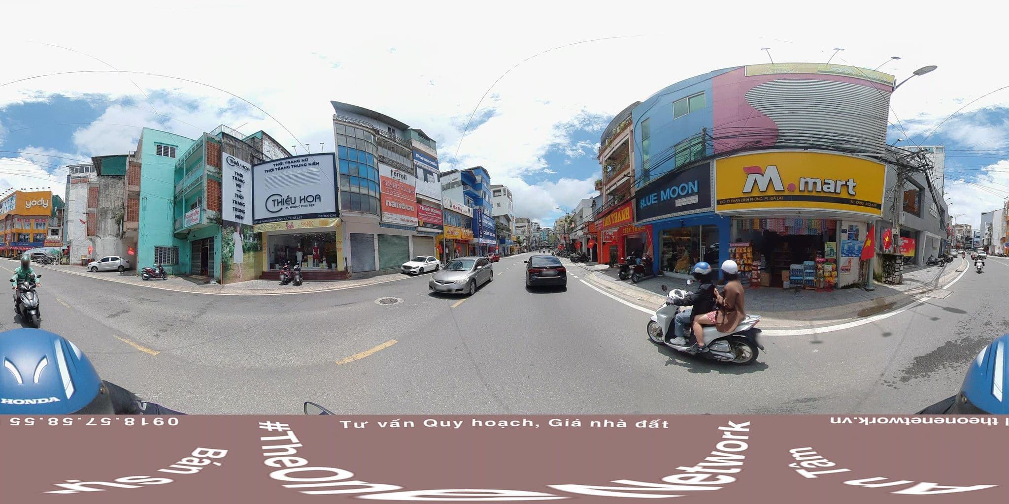 Street view near Feliz Dalat Homestay, Ðà Lạt — © theonenetwork (CC BY-SA · Mapillary)
