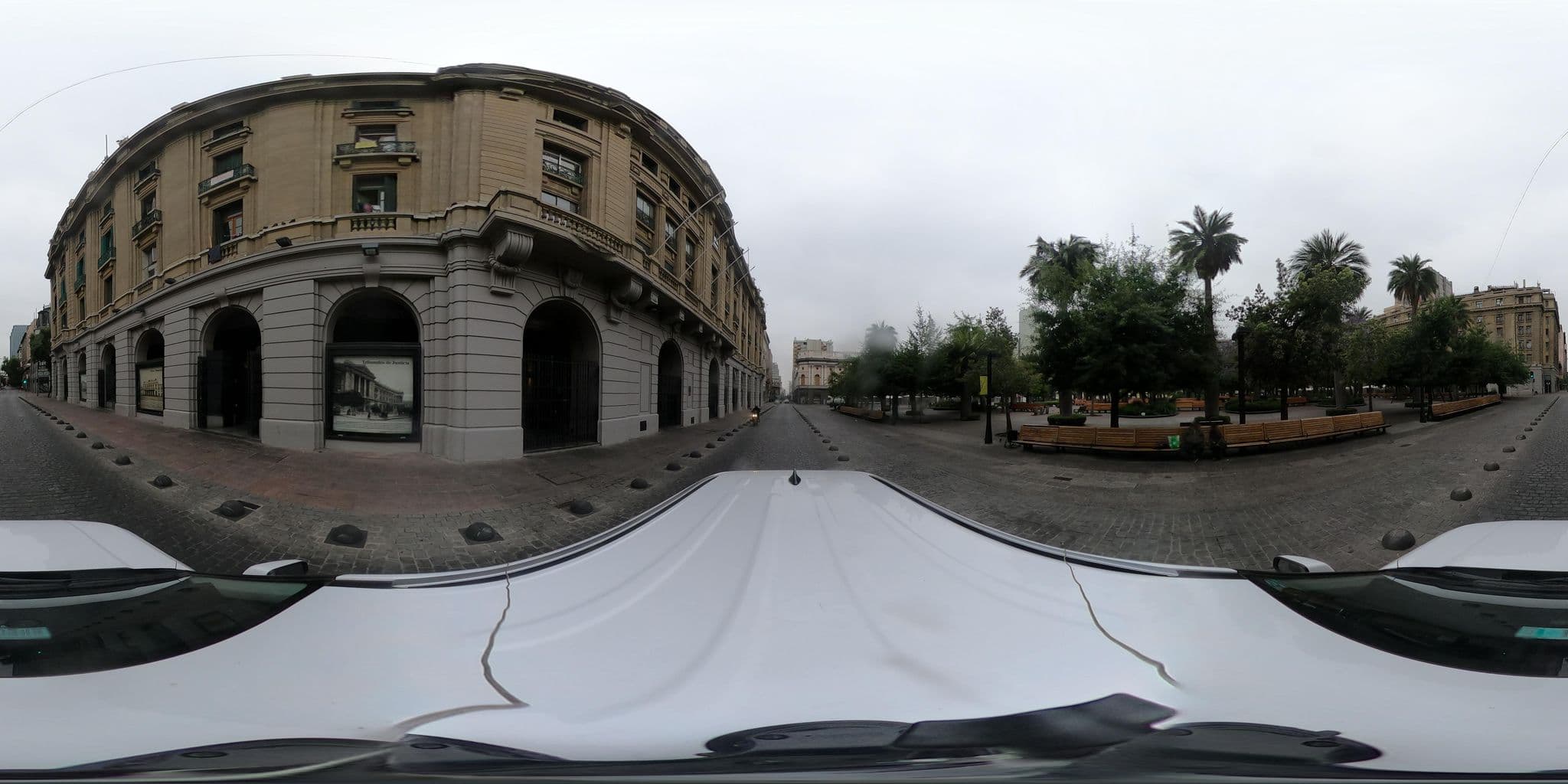 Street view near Hostel Plaza de Armas, Santiago
