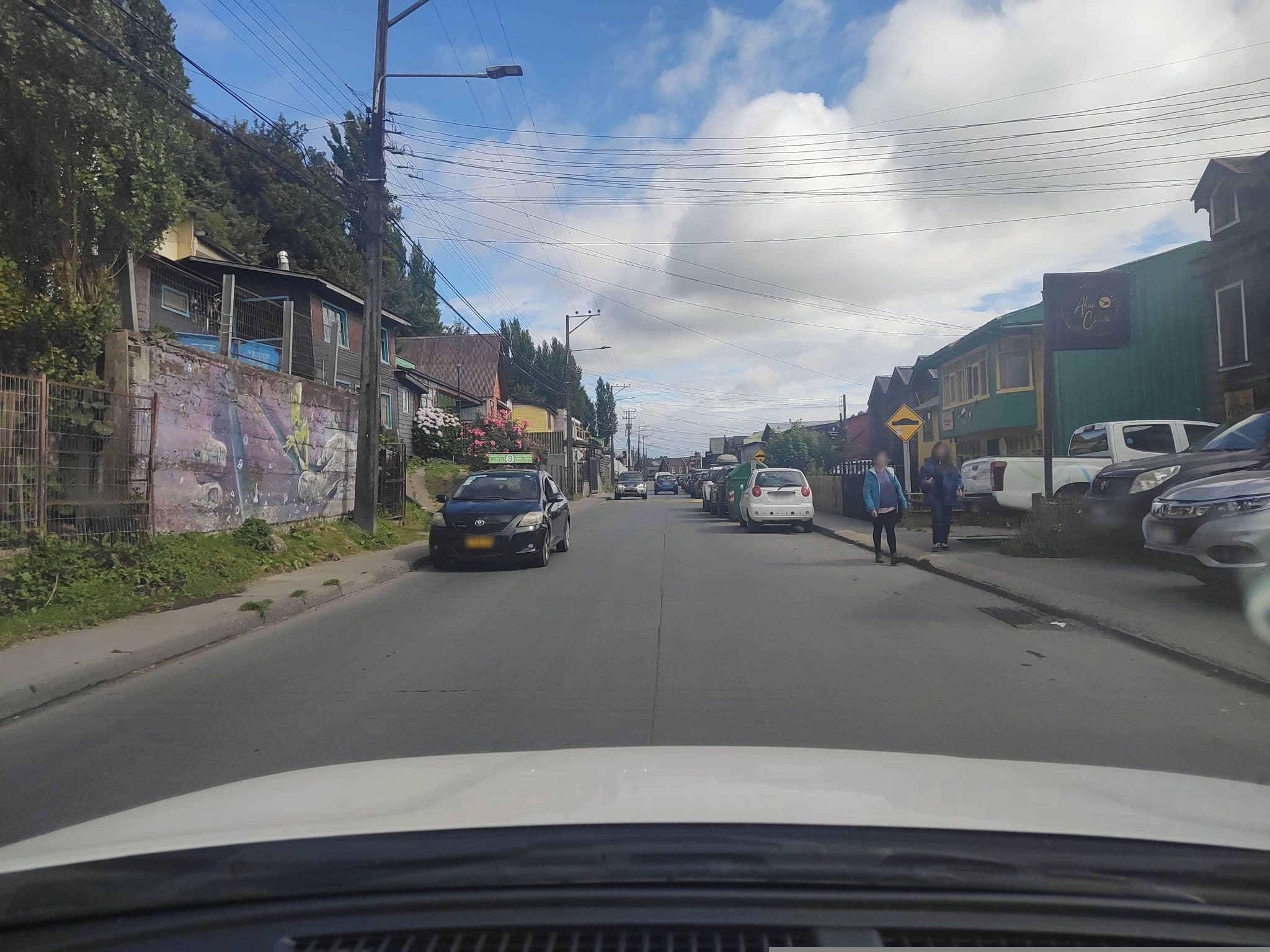 Street view near Palafito Koihüe, Castro — © andresduhour (CC BY-SA · Mapillary)