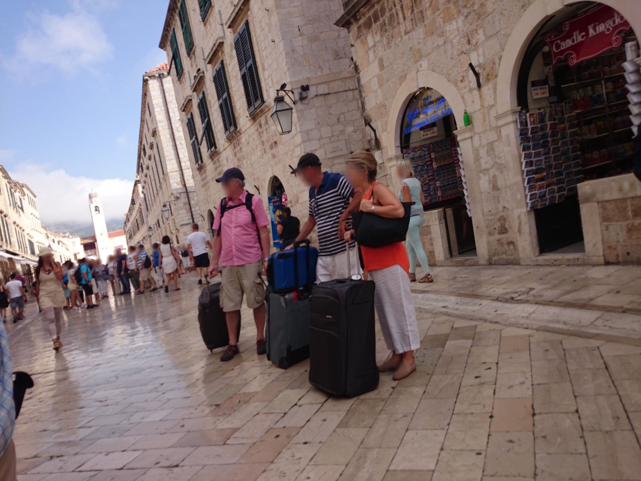 Street view near Hotel Hamlet, Dubrovnik — © ebel (CC BY-SA · Mapillary)