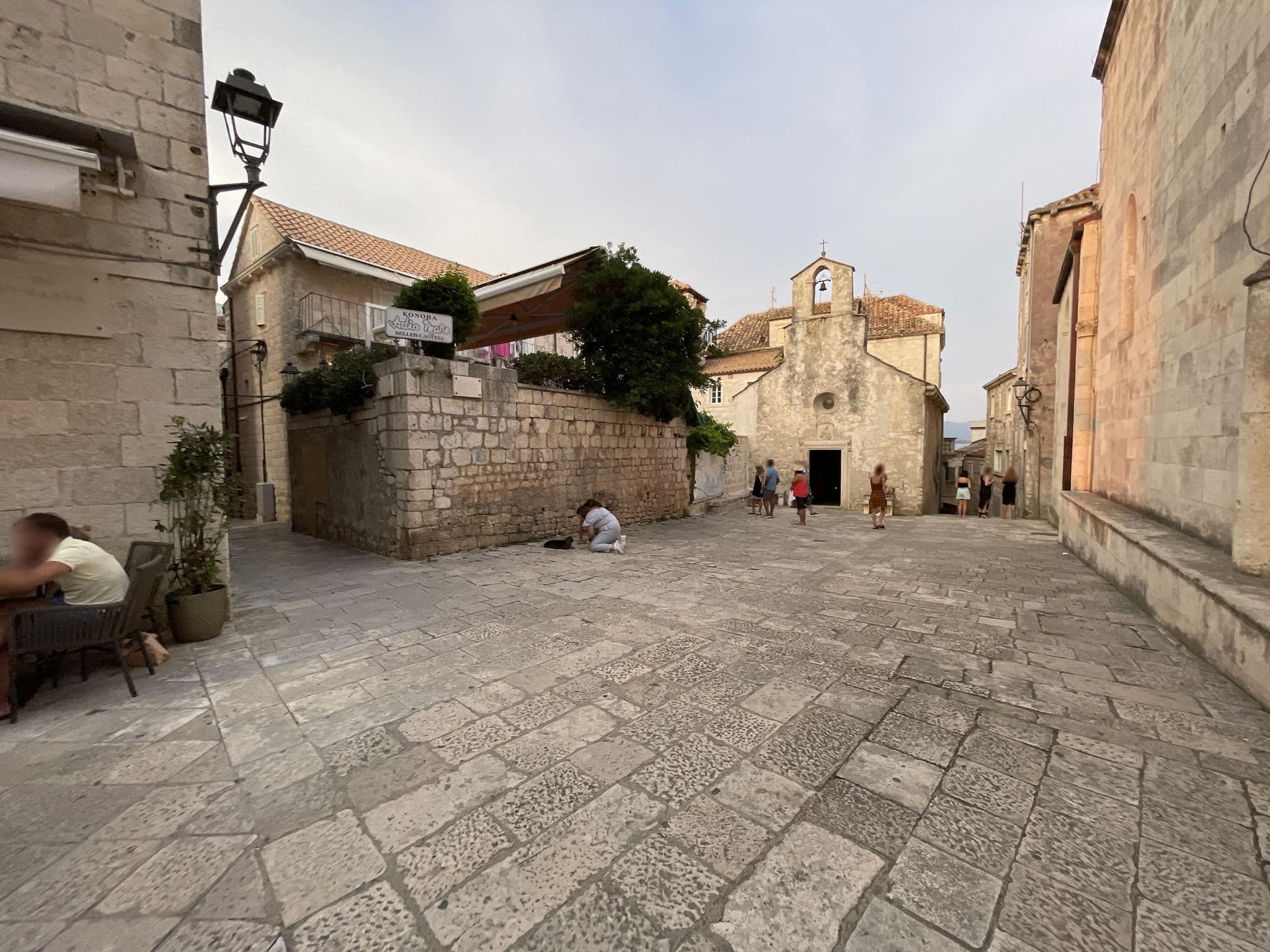 Street view near Maria's Place, Korčula — © filipb (CC BY-SA · Mapillary)