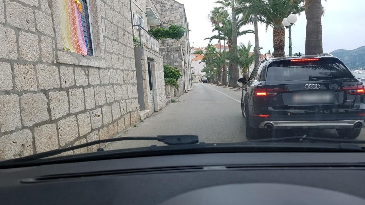 Street view near Guest House Holiday, Korčula — © mik007 (CC BY-SA · Mapillary)