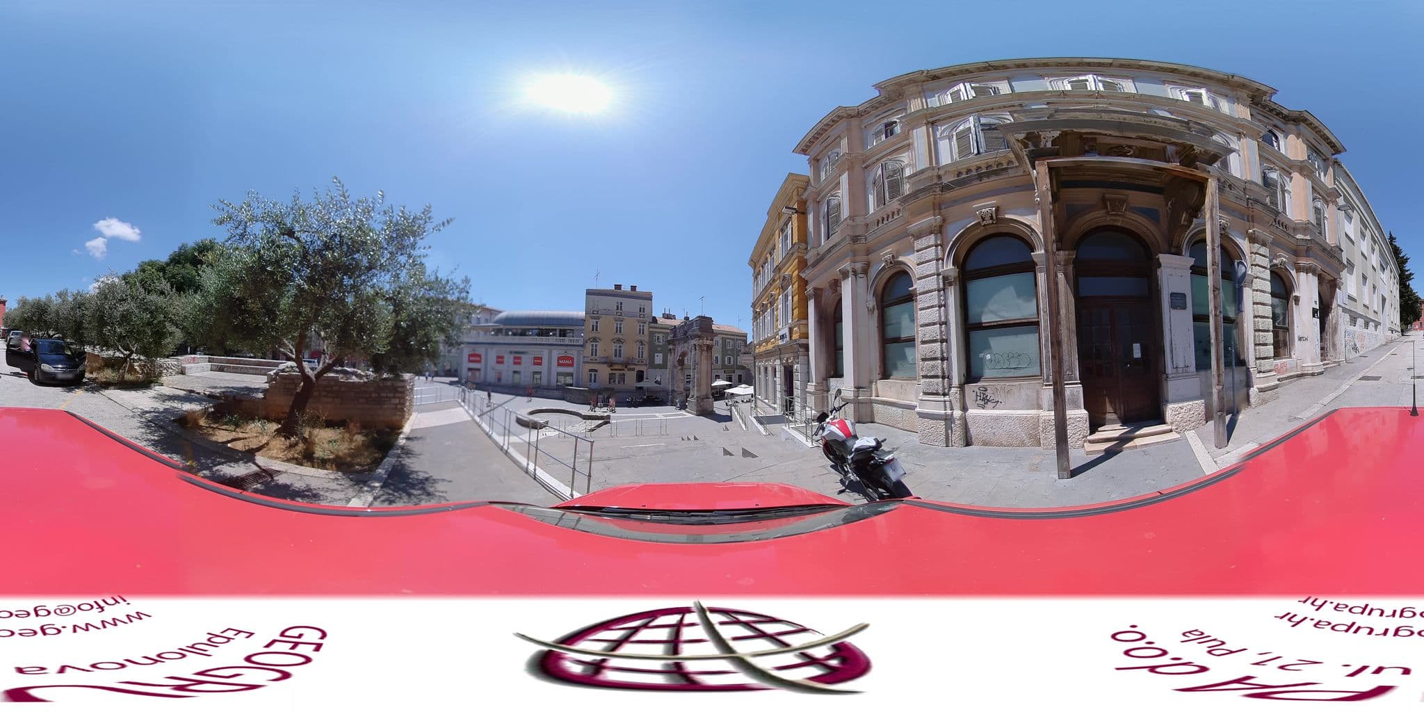 Street view near Boutique Suites Joyce Pula, Pula — © doraz (CC BY-SA · Mapillary)