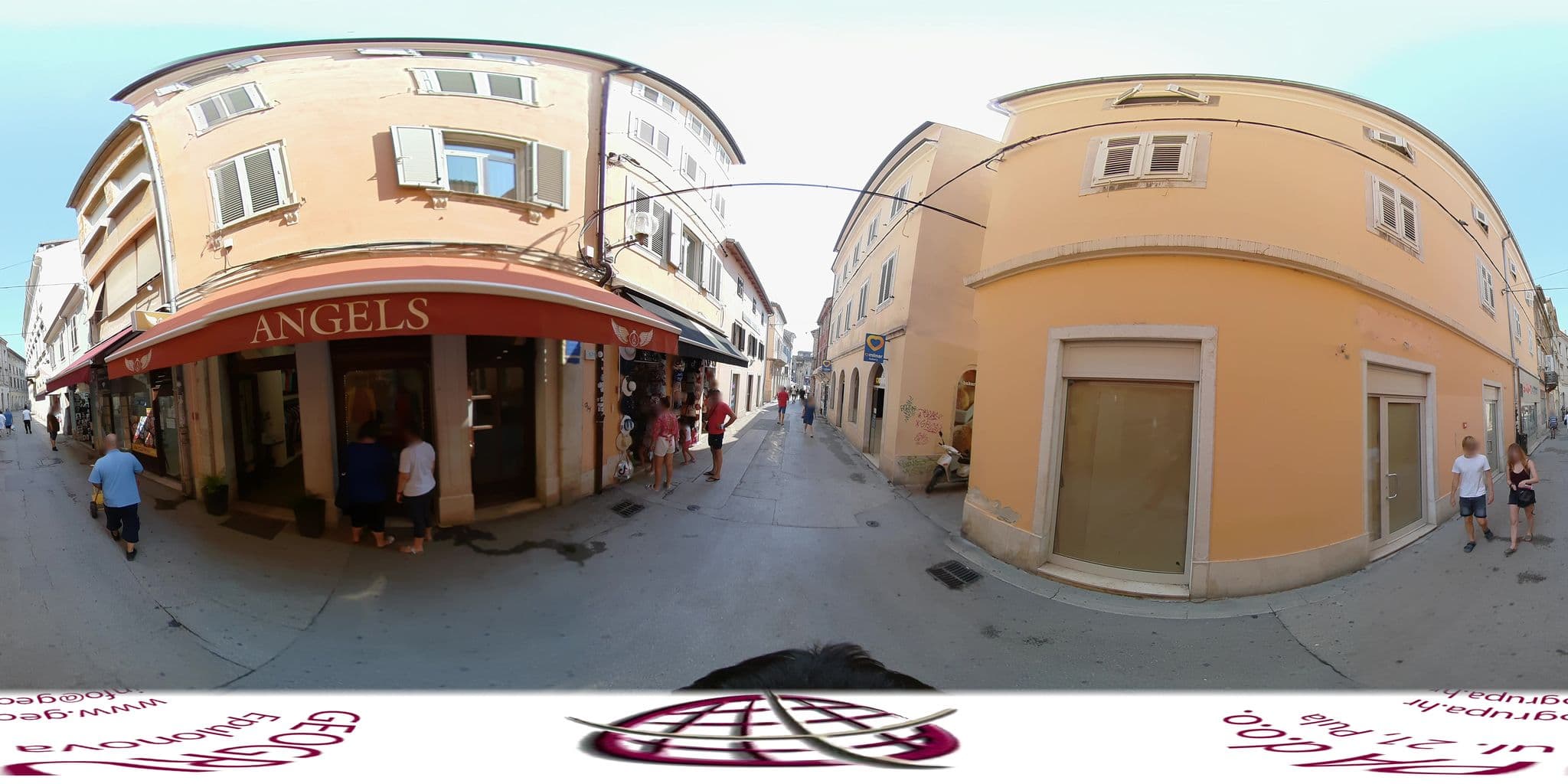 Street view near Dejan apartments 2, Pula — © dinodim (CC BY-SA · Mapillary)