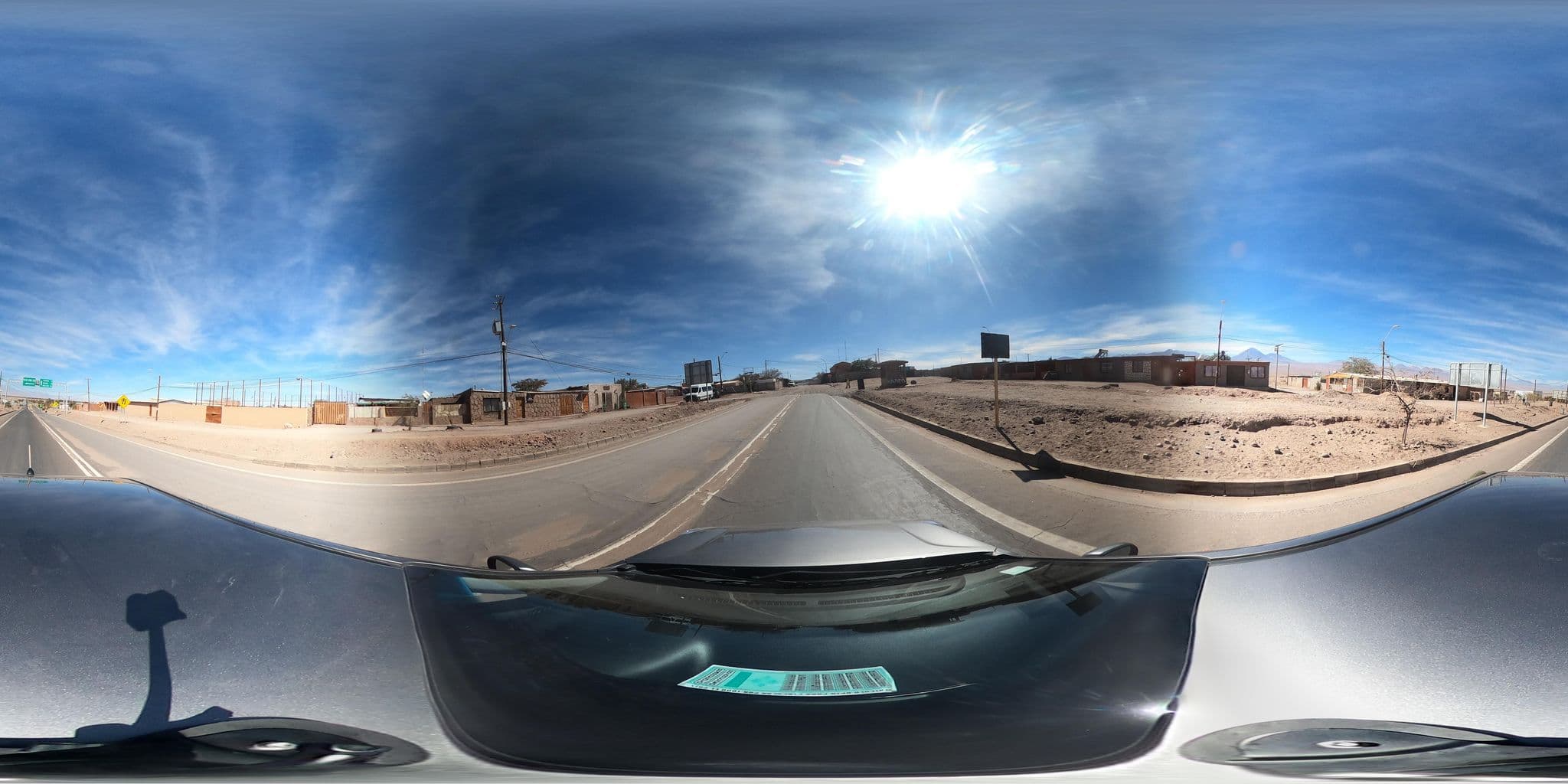 Street view near Hostal Mirador, San Pedro de Atacama