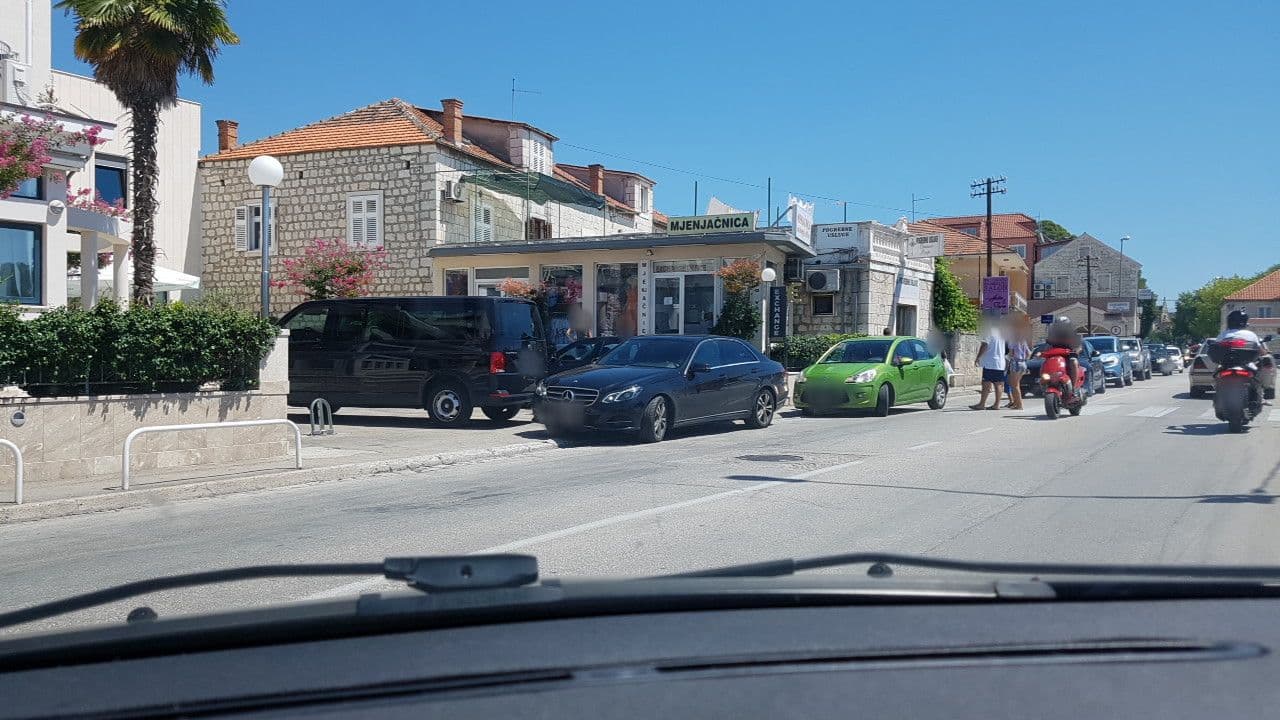 Street view near Hotel Bellevue, Trogir — © mik007 (CC BY-SA · Mapillary)