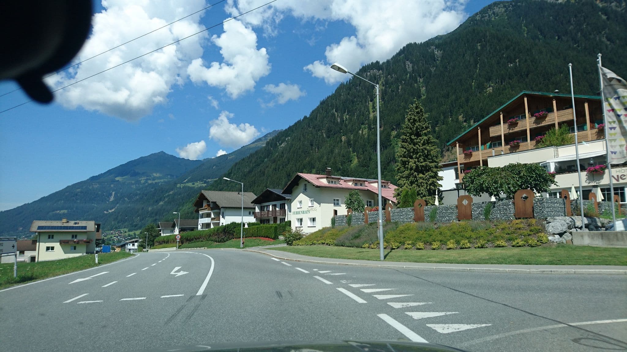 Street view near first mountain Hotel Montafon, Gaschurn — © voschix (CC BY-SA · Mapillary)