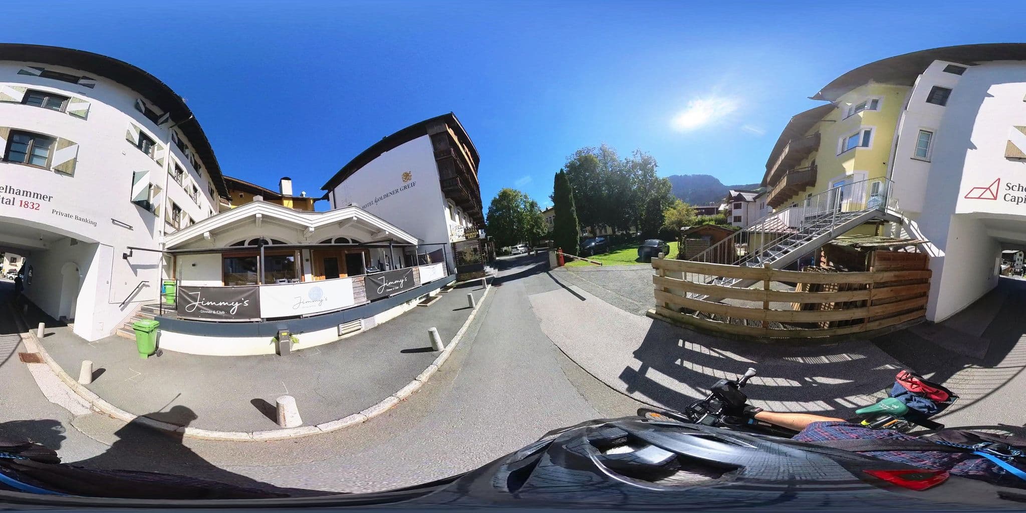Street view near Haus Hinterbräu, Kitzbühel — © osmplus_org (CC BY-SA · Mapillary)