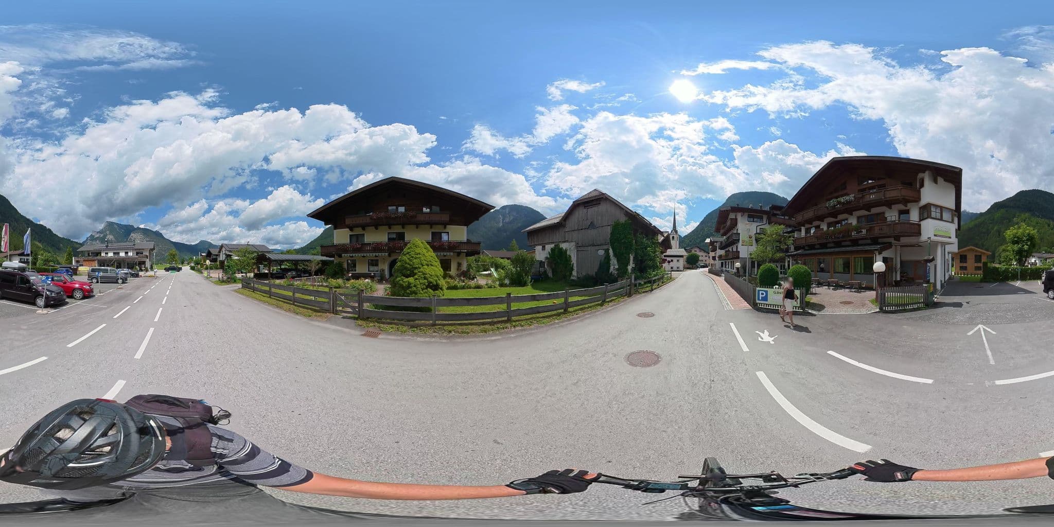 Street view near Pension Lippengut, Lofer — © osmplus_org (CC BY-SA · Mapillary)