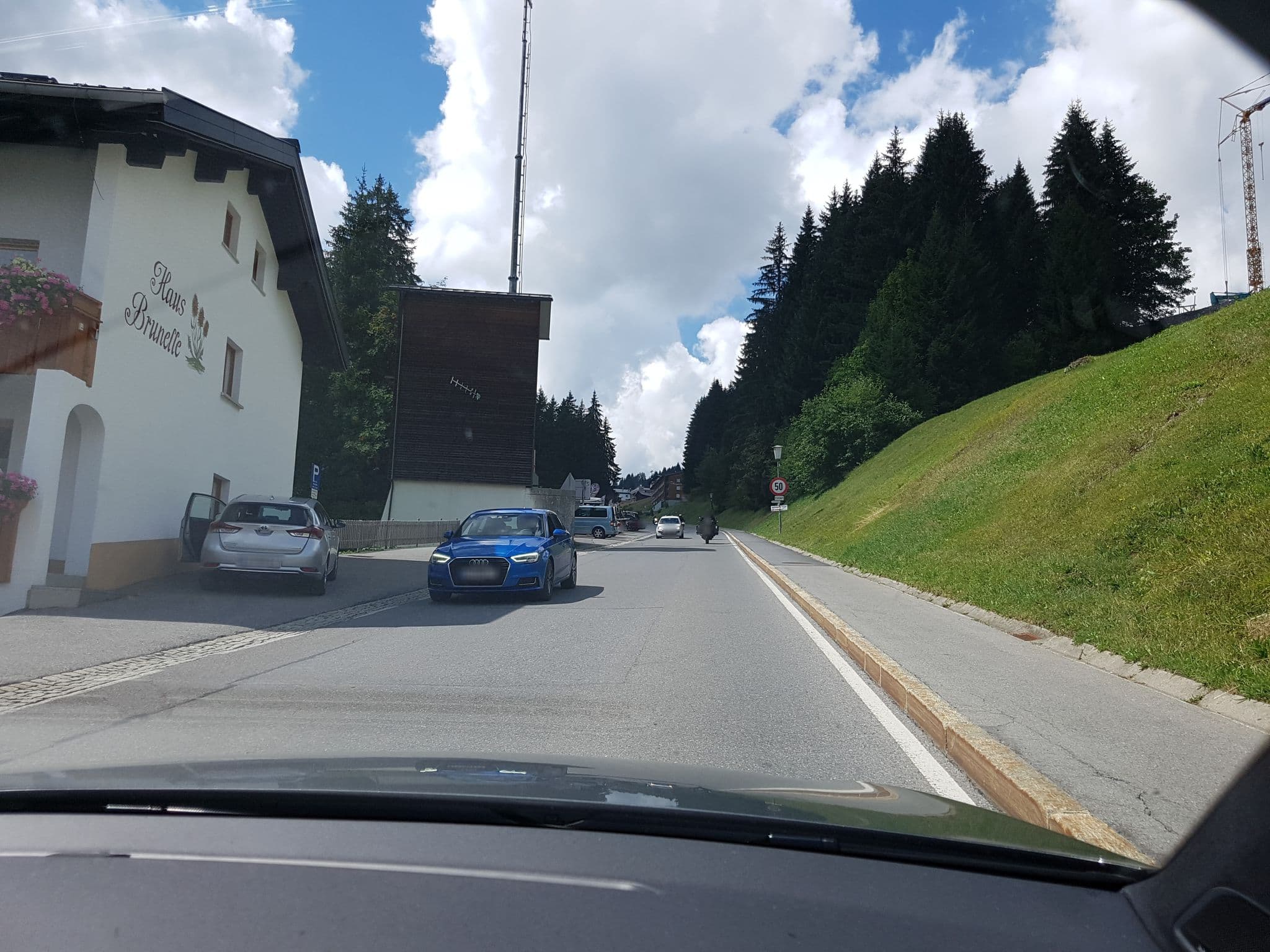 Street view near Haus Brunelle, Mellau — © axe (CC BY-SA · Mapillary)