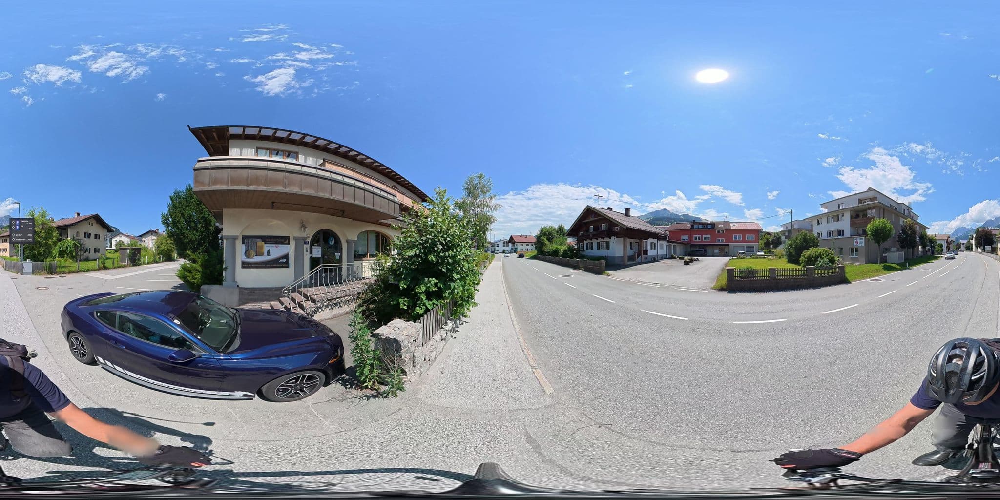 Street view near Pension Margit, Marianne Raß KG, Sankt Johann in Tirol — © osmplus_org (CC BY-SA · Mapillary)