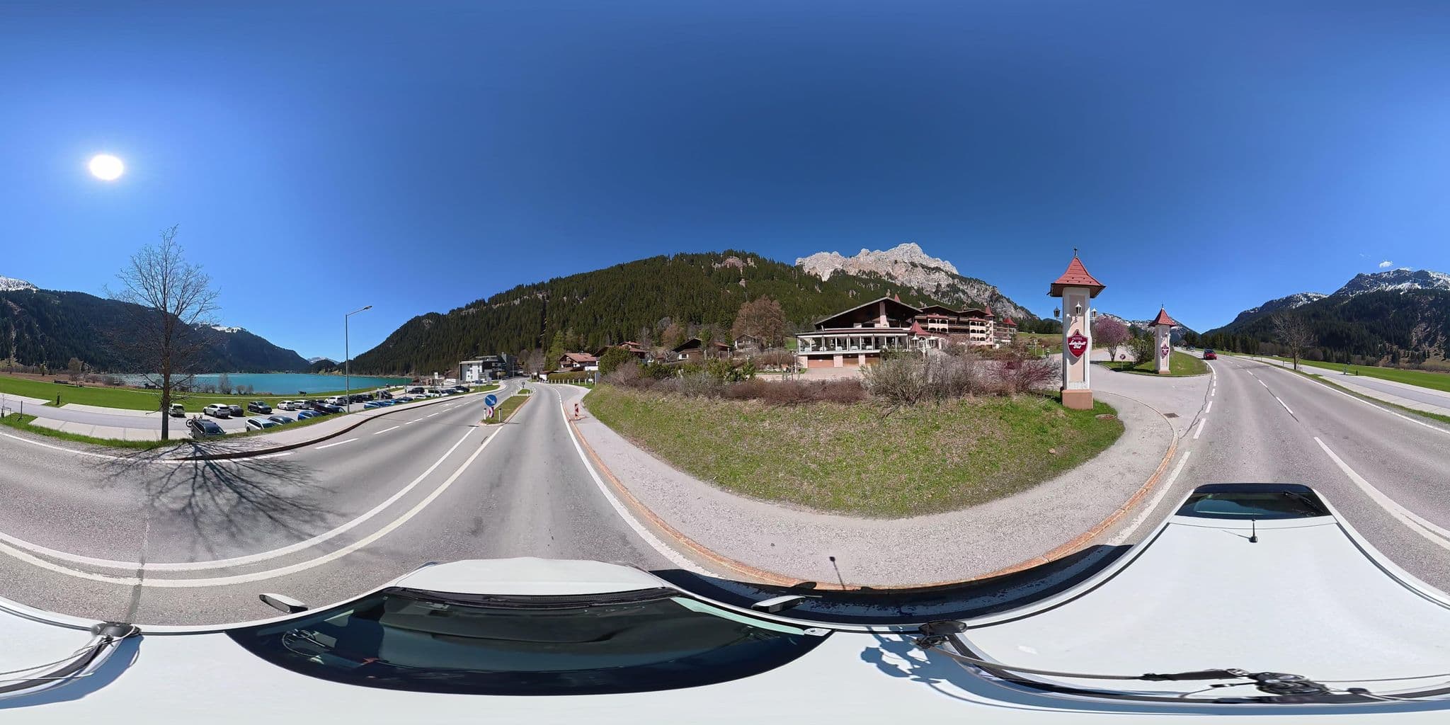 Street view near Romantik Resort & Spa Der Laterndl Hof, Tannheim — © osmplus_org (CC BY-SA · Mapillary)