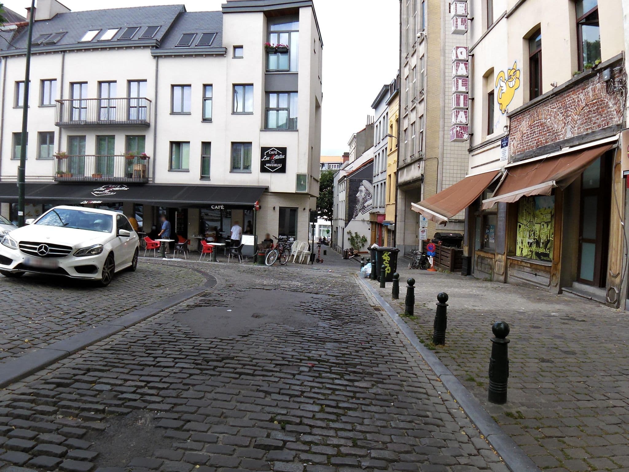 Street view near Hotel Galia, Saint-Gilles — © thierry1030 (CC BY-SA · Mapillary)