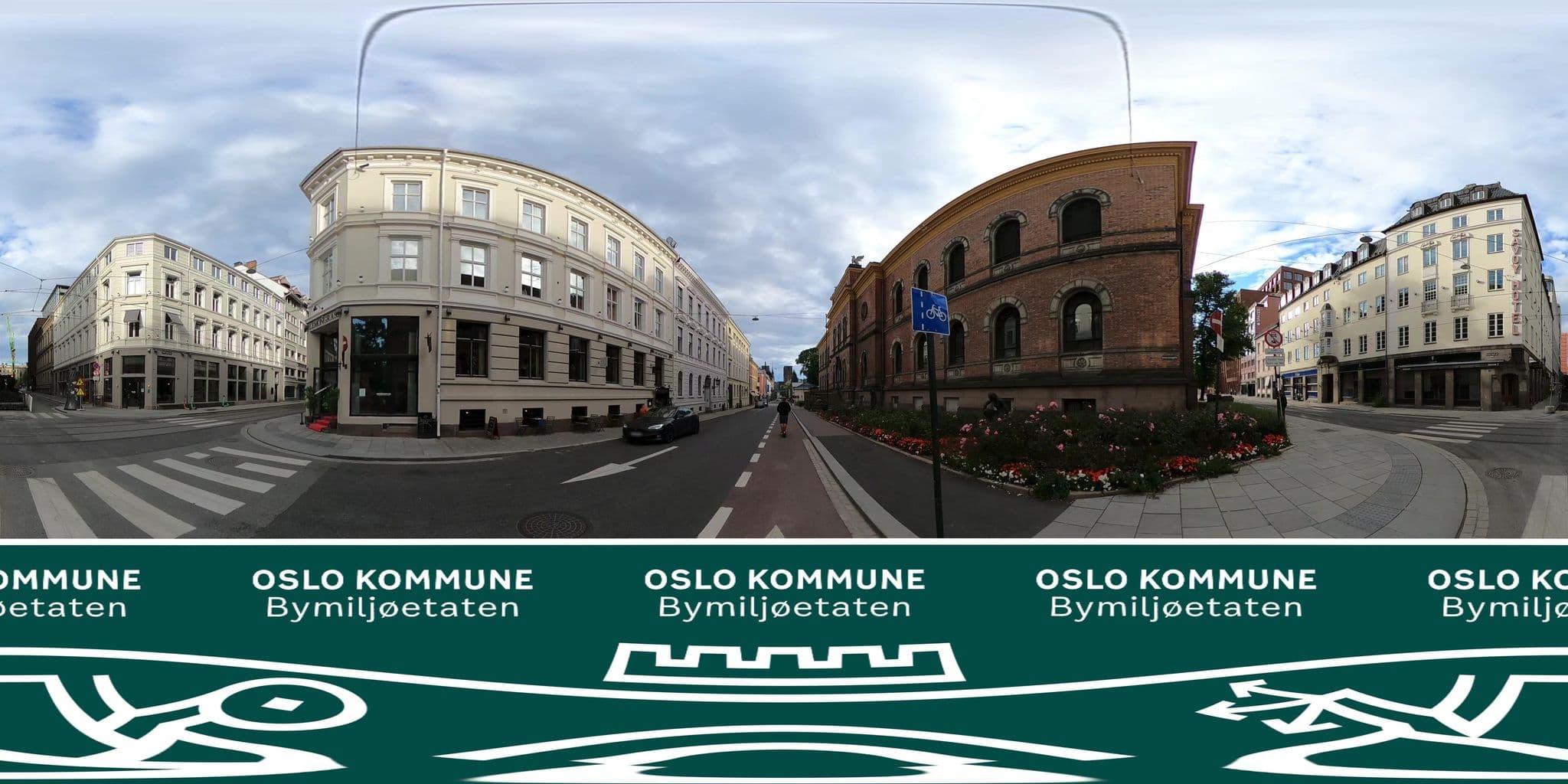 Street view near Savoy 1918, Oslo — © BYM_OlaJuulHolm (CC BY-SA · Mapillary)