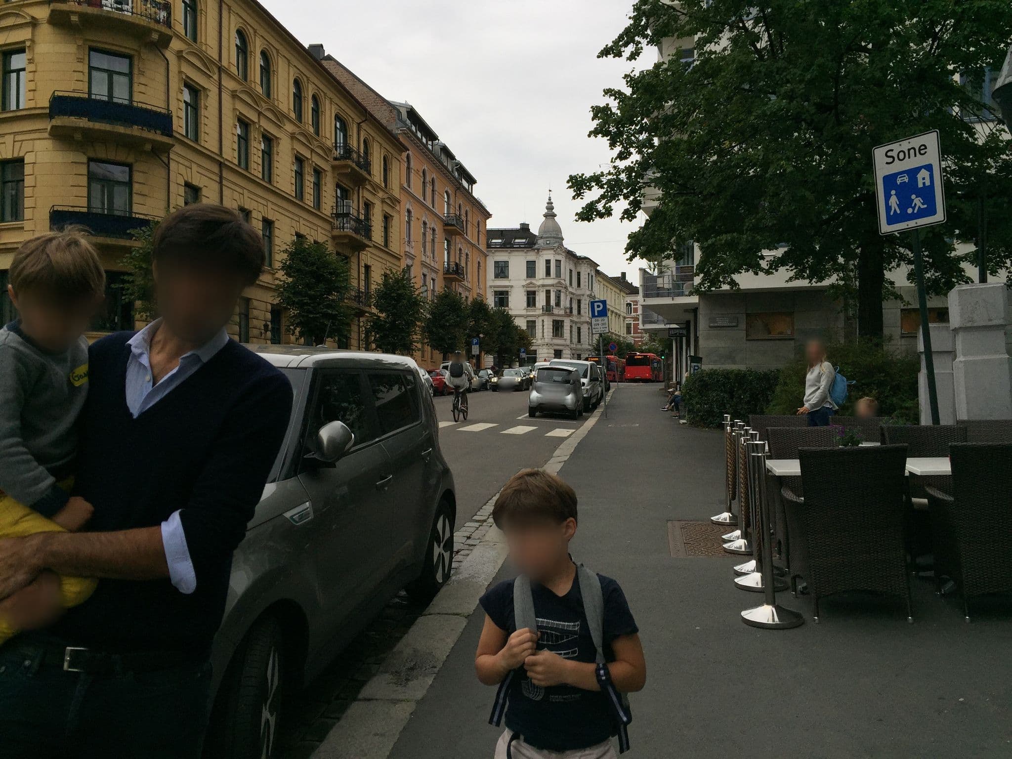 Street view near Frogner House - Skovveien, Oslo — © richlv (CC BY-SA · Mapillary)