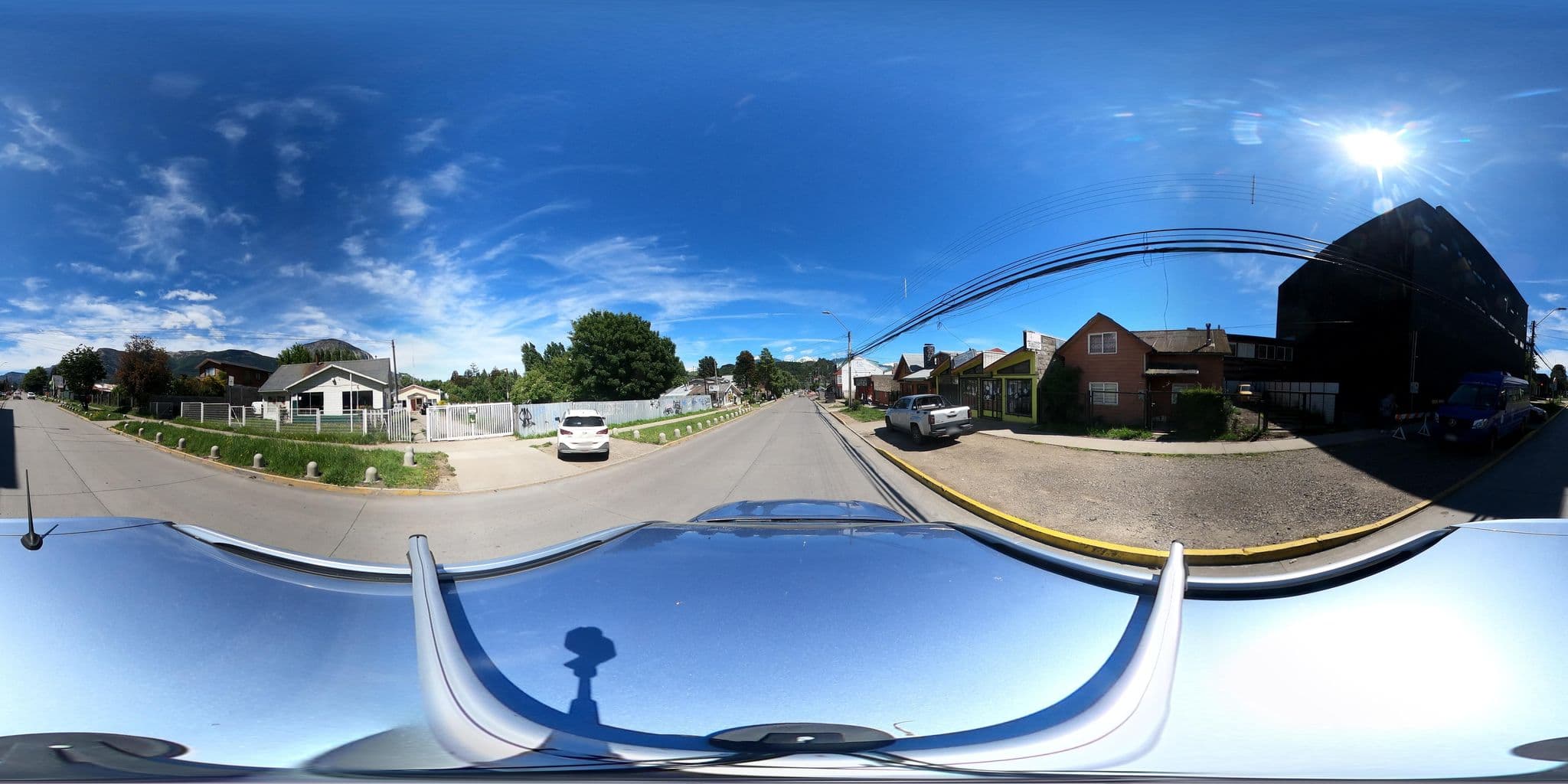 Street view near Hostal Natti, Coyhaique