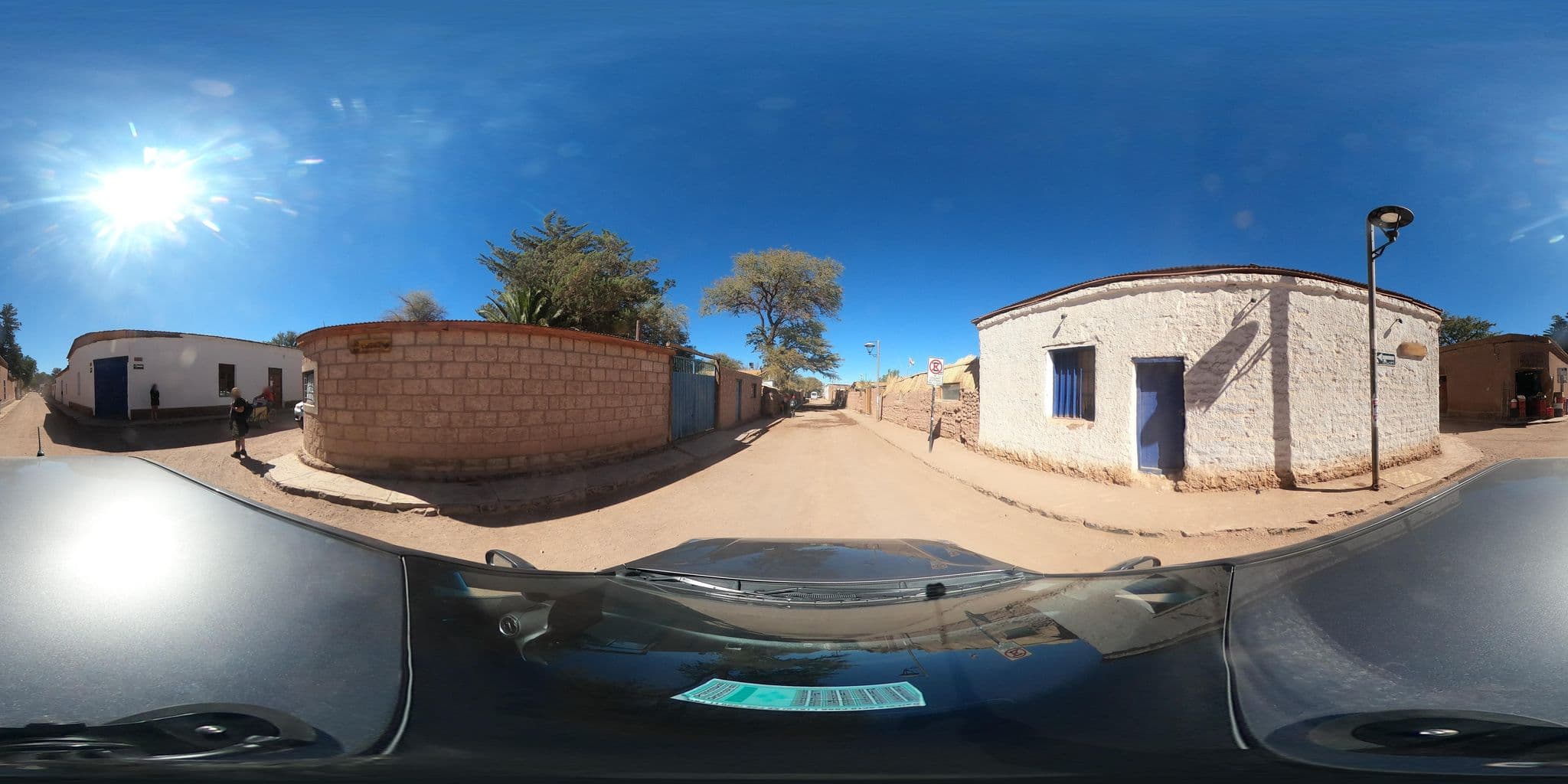 Street view near Hostal Sonchek, San Pedro de Atacama