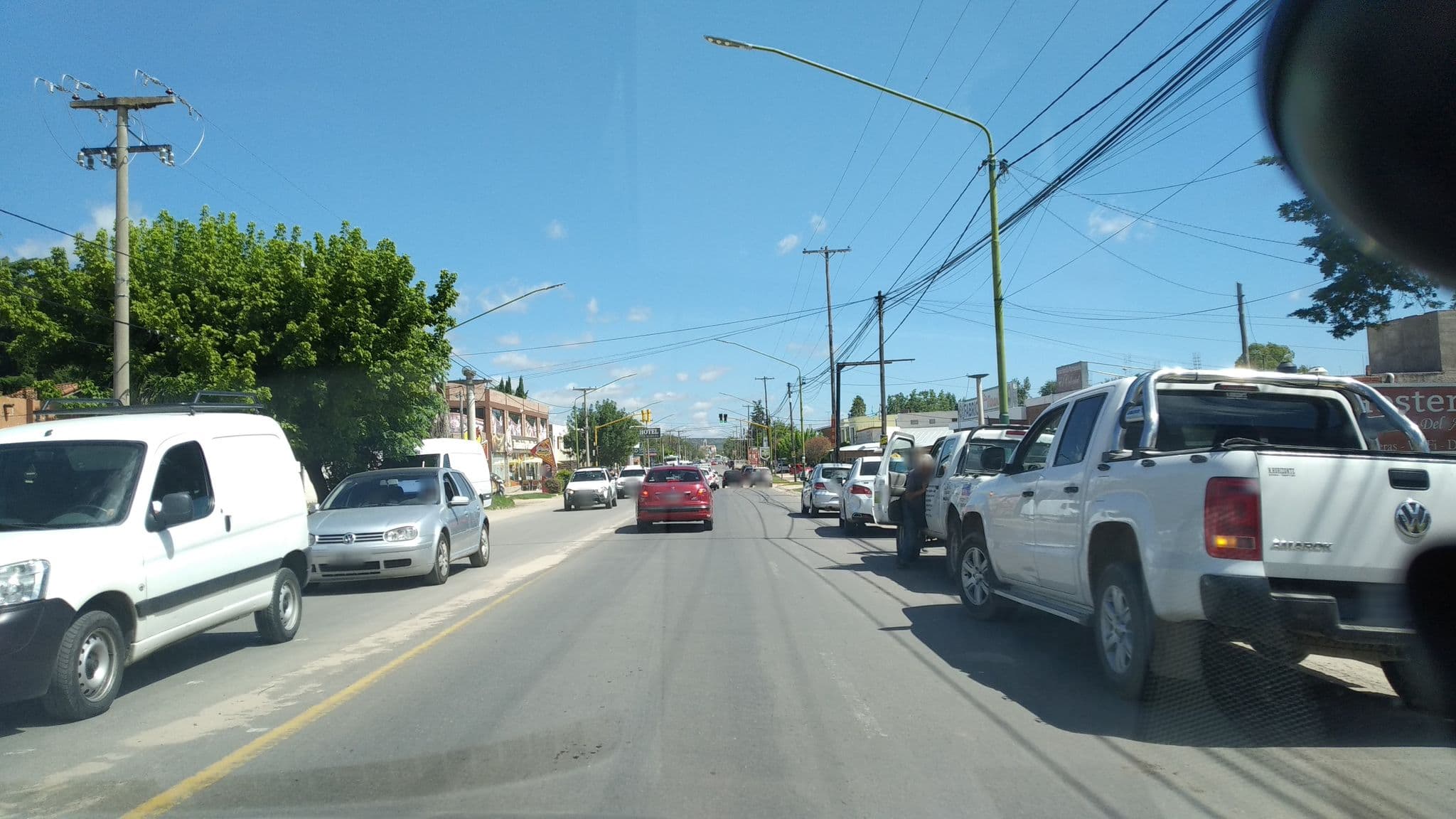 Street view near Hostería Del Ángel, Villa Cura Brochero — © nicfer (CC BY-SA · Mapillary)