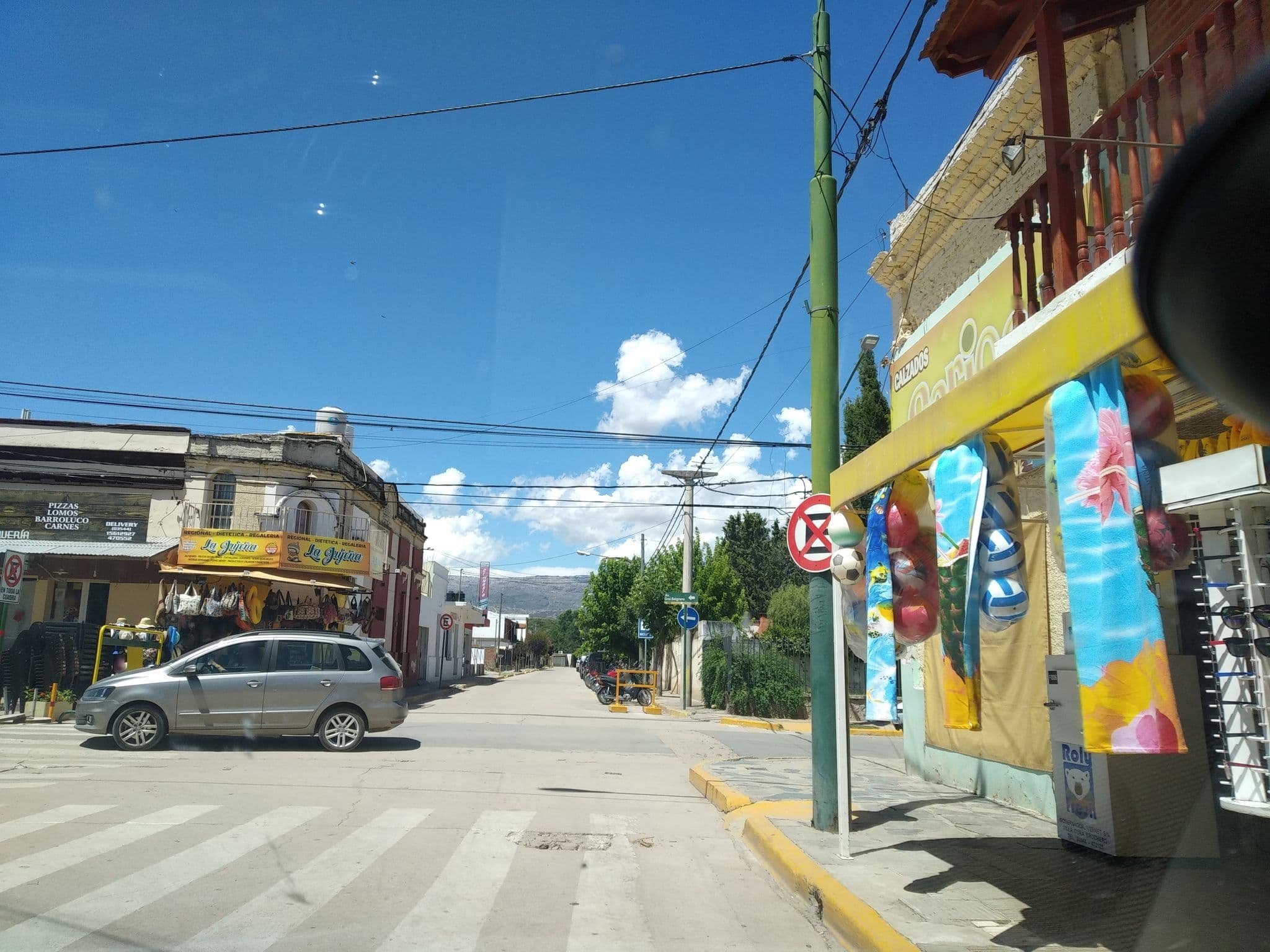 Street view near Hosteria Shekinah, Villa Cura Brochero — © nicfer (CC BY-SA · Mapillary)