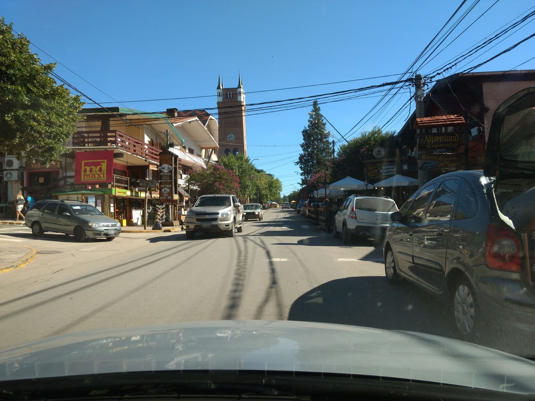 Street view near Posada del Centro, Villa General Belgrano — © herver (CC BY-SA · Mapillary)