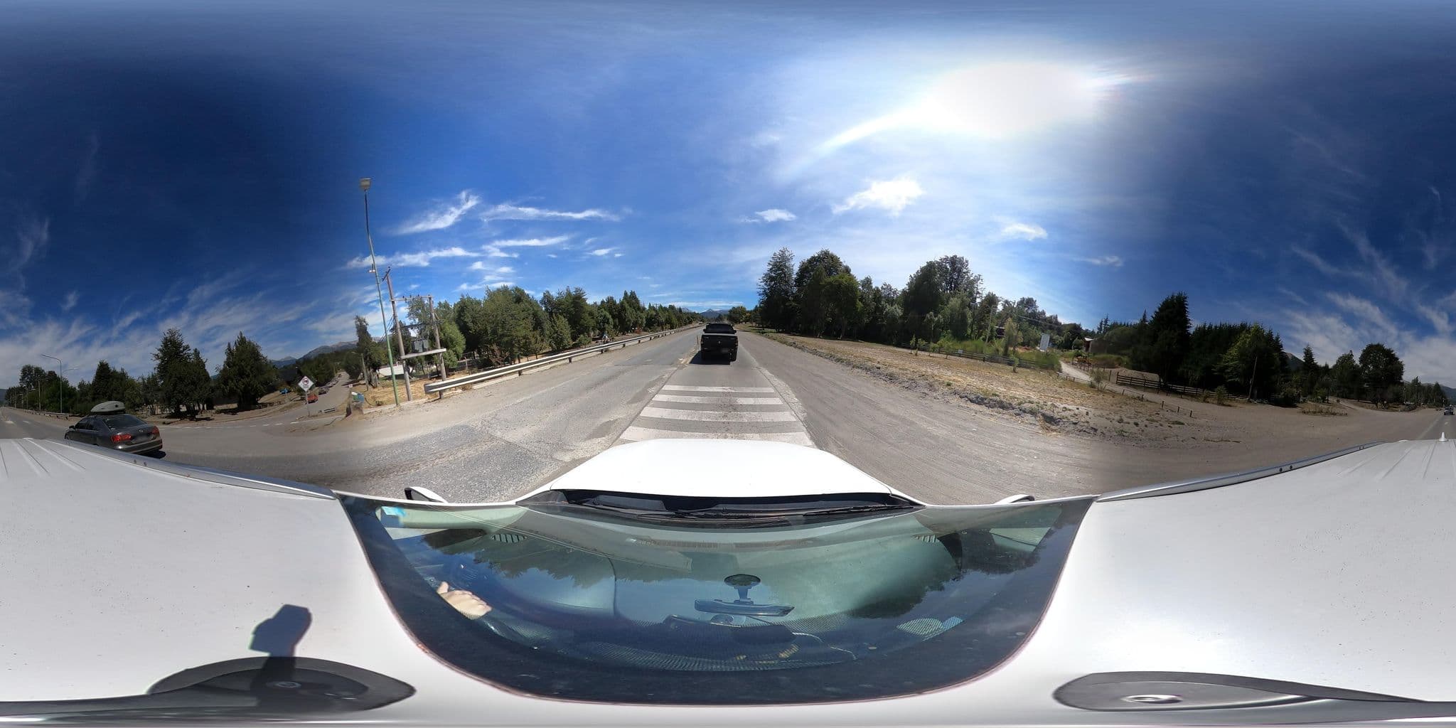 Street view near Hosteria Las Cumbres, Villa La Angostura — © Kaart_Local (CC BY-SA · Mapillary)