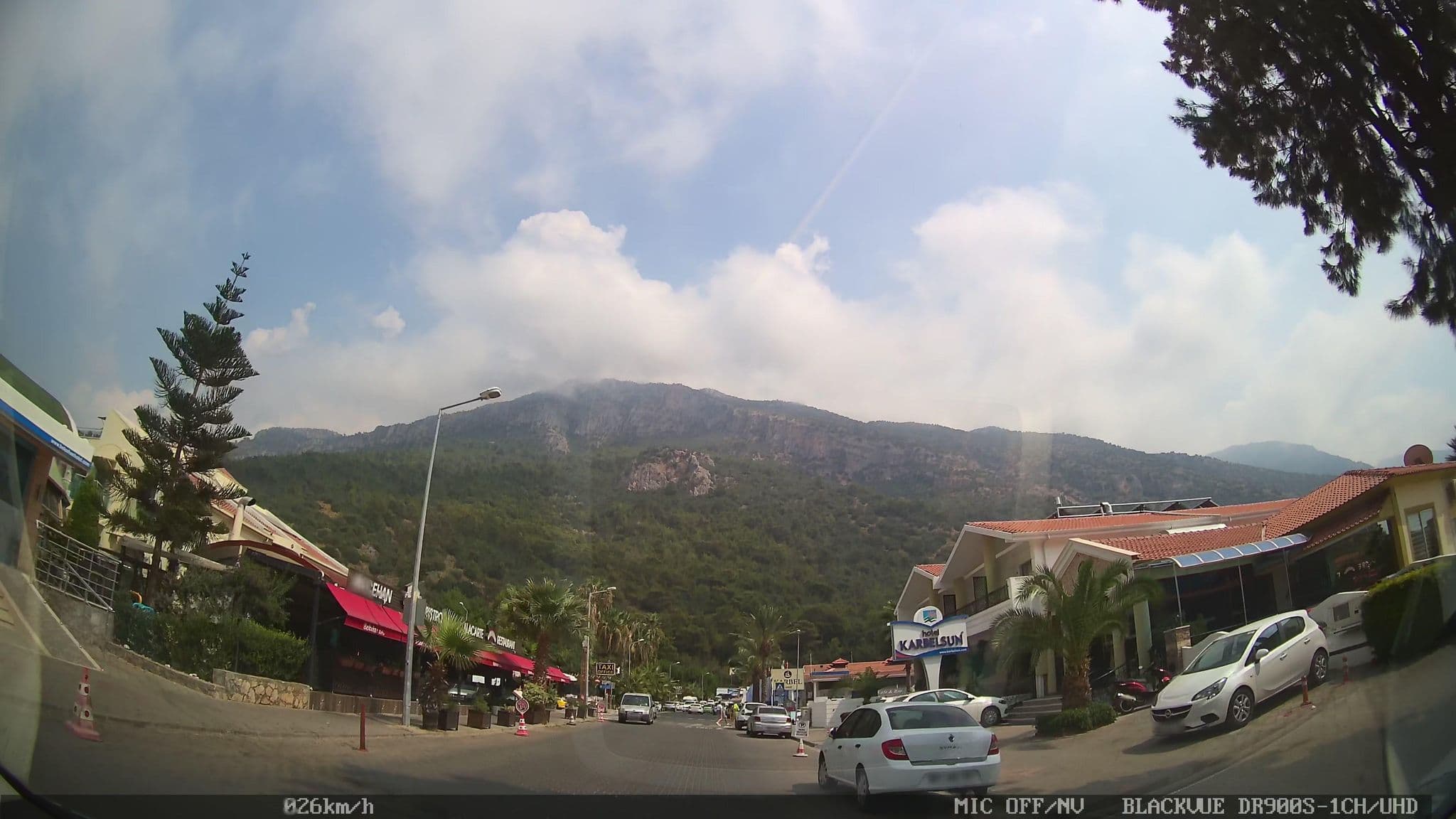 Street view near Karbelsun Hotel, Ölüdeniz — © asturksever (CC BY-SA · Mapillary)