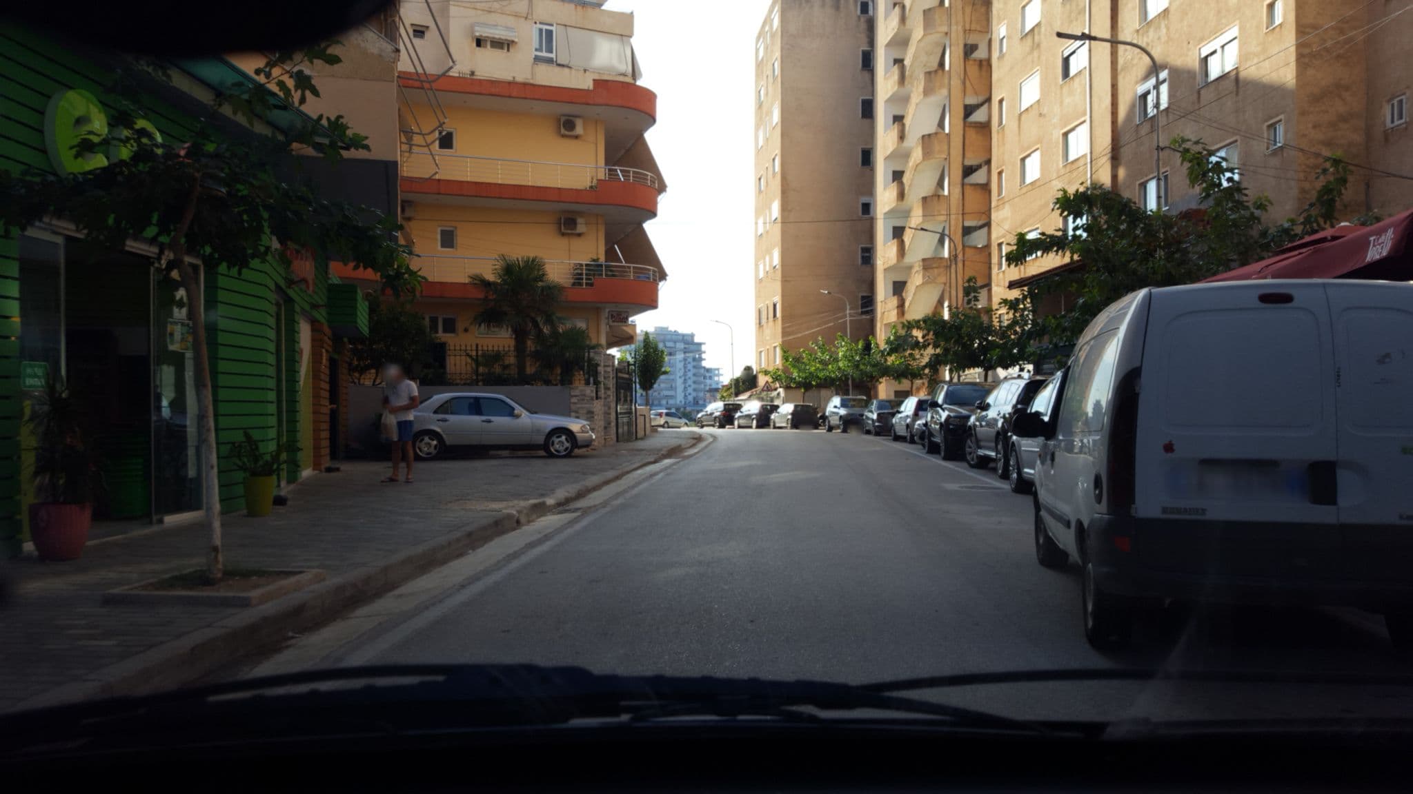 Street view near Saranda Luxury Apartments, Sarandë — © denisju_osm (CC BY-SA · Mapillary)