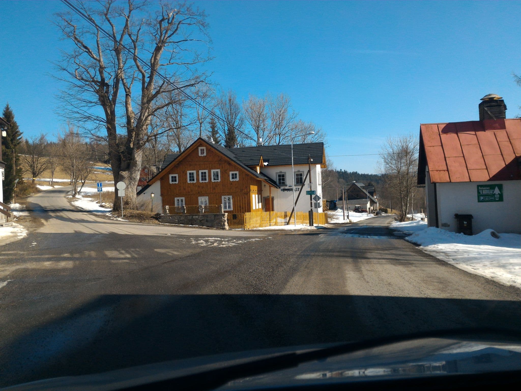Street view near Horský hotel SPORT - Horní Polubný, Kořenov — © fell3 (CC BY-SA · Mapillary)