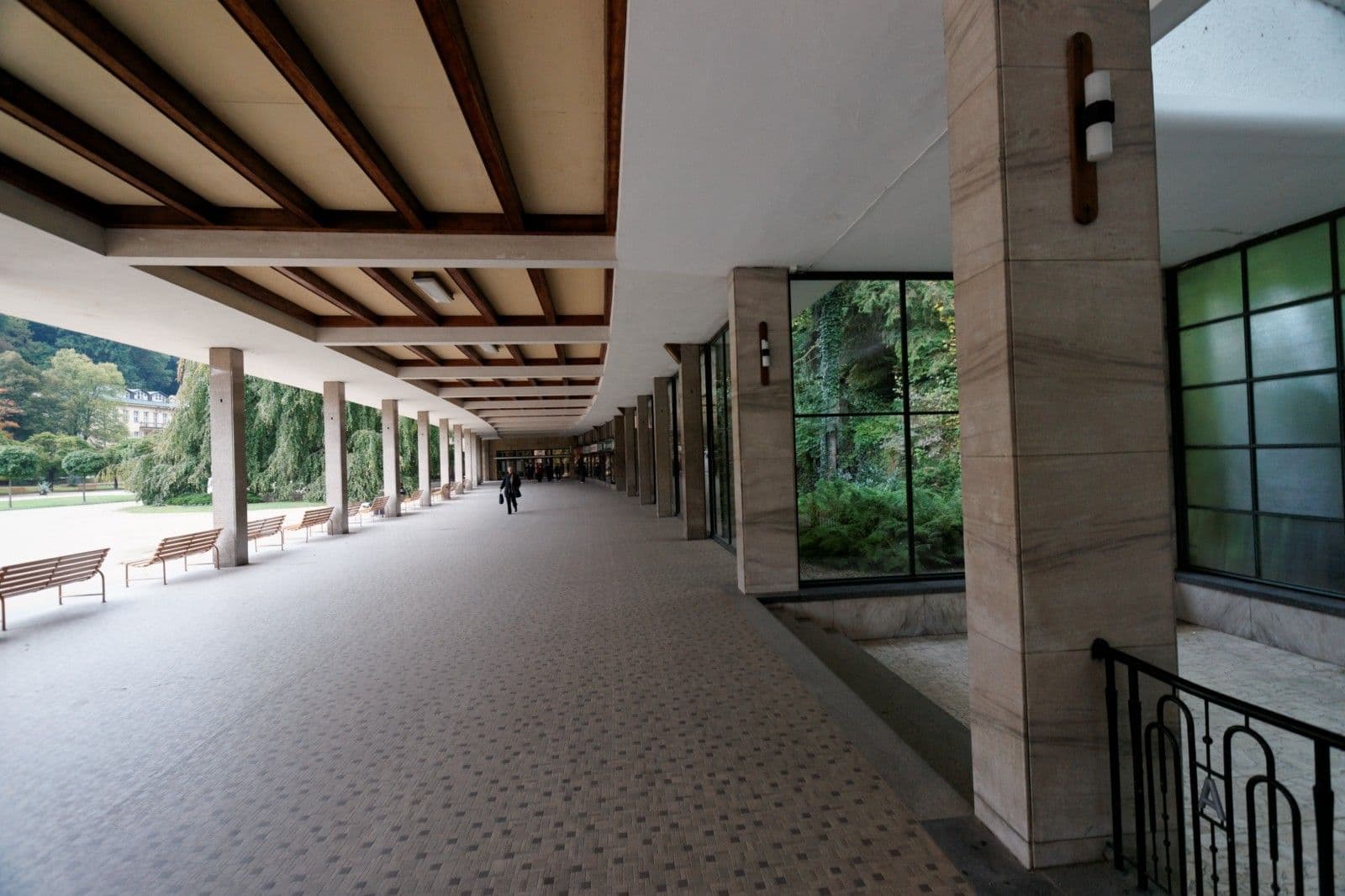 Street view near Léčebný hotel ****PALACE., Luhačovice — © txllxt (CC BY-SA · Mapillary)