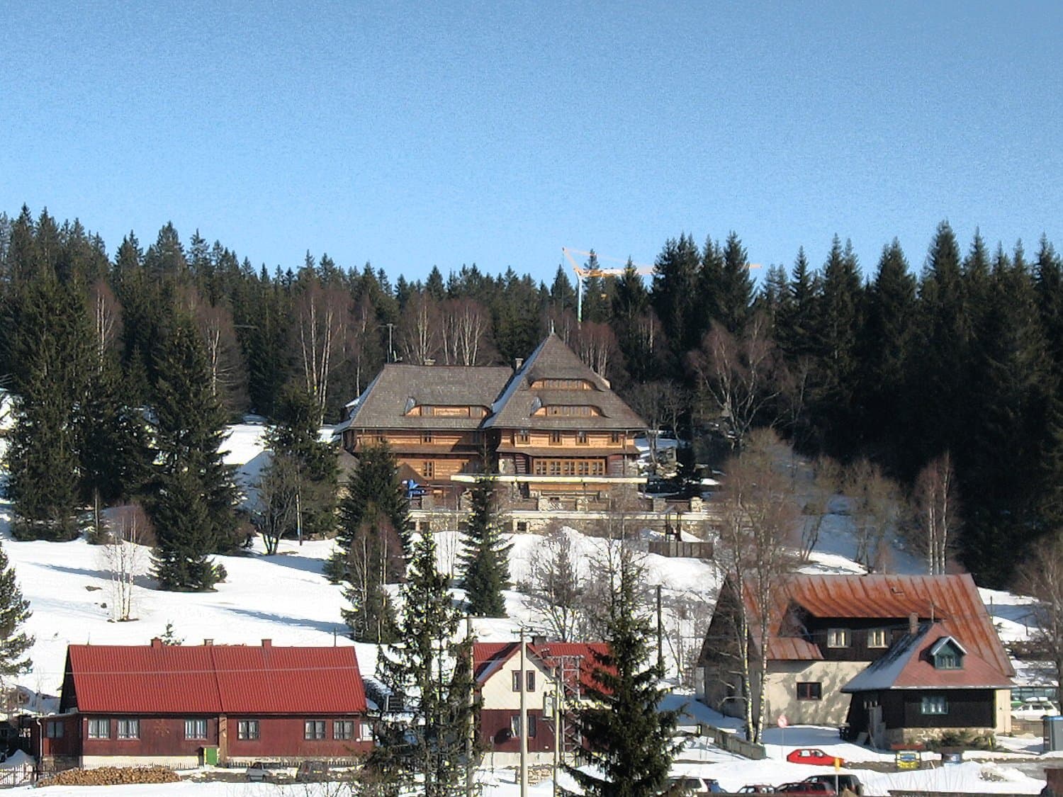 Klostermannova chata - hotel (via Wikimedia Commons, CC BY-SA 3.0)