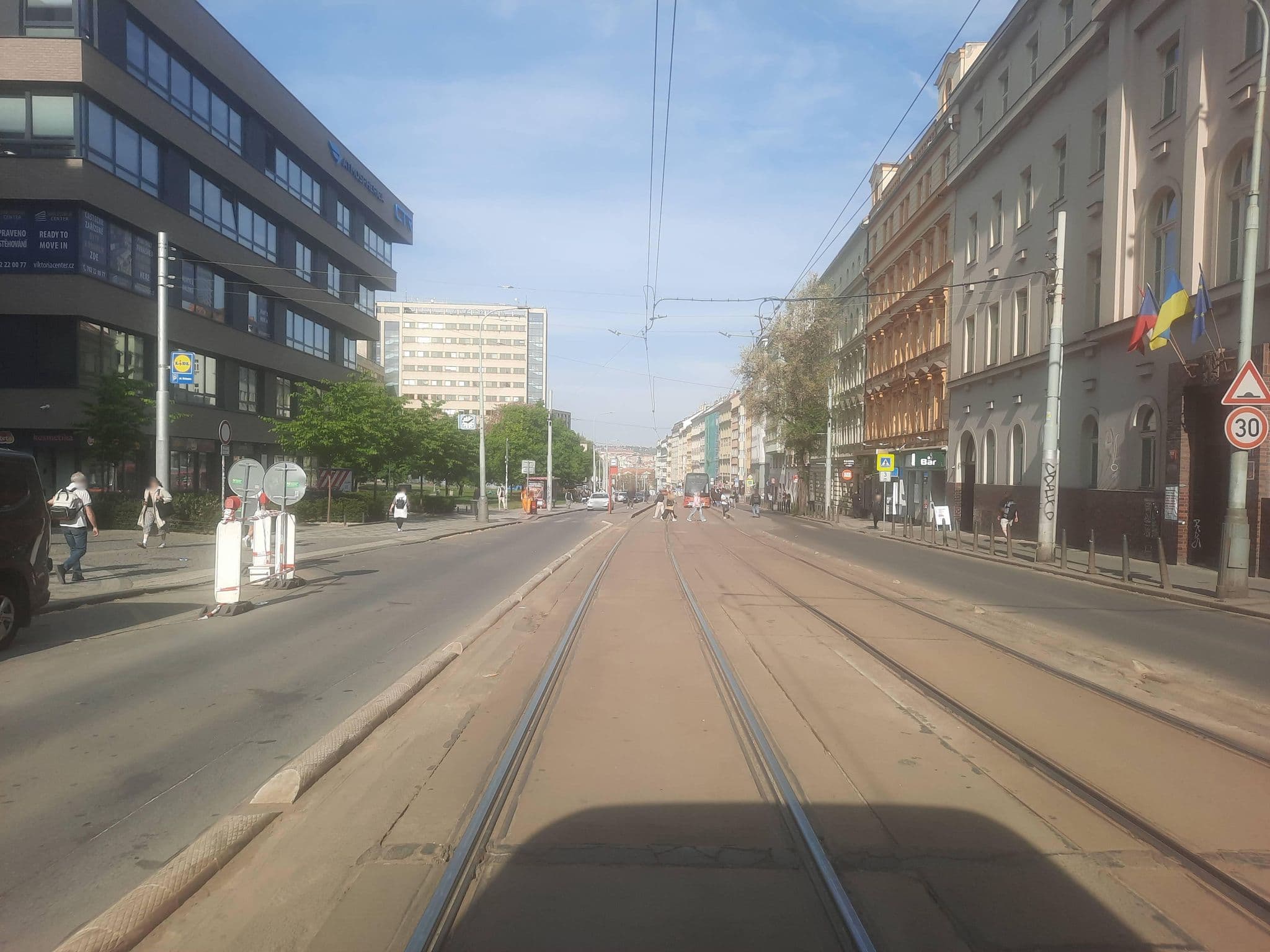 Street view near Sklep Pension, Žižkov — © ondrejlopatka (CC BY-SA · Mapillary)