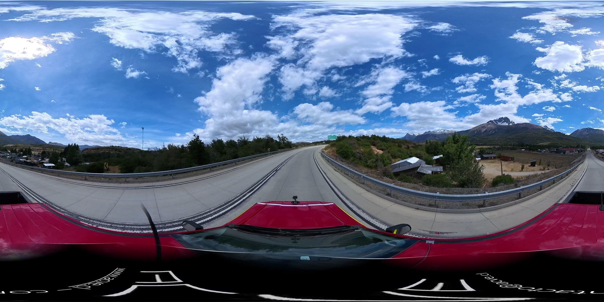 Street view near Hostel and Camping Senderos Patagonia, Chile Chico — © contactoacve (CC BY-SA · Mapillary)