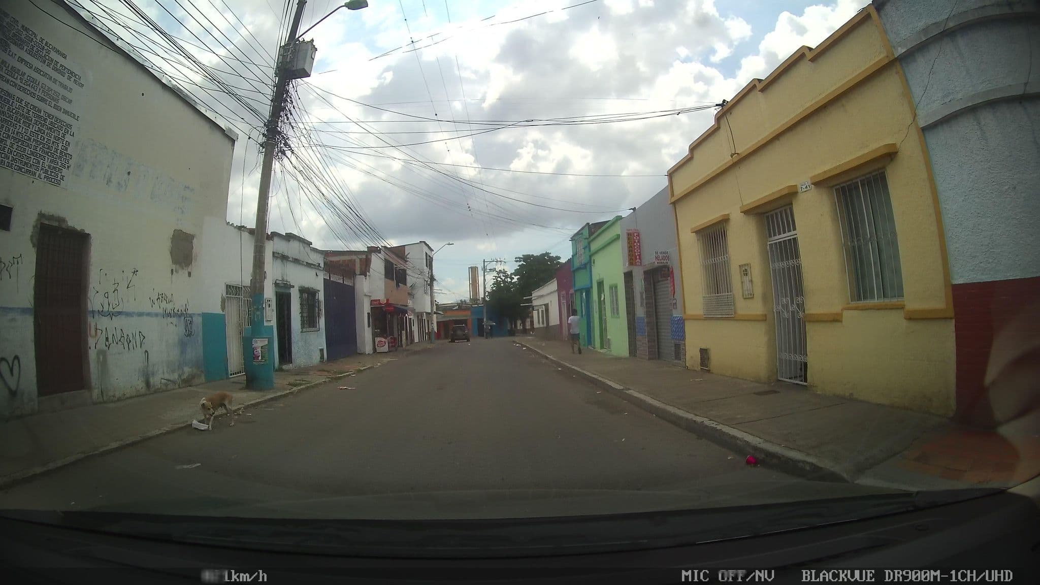 Street view near Casa Colonial Hostel San Gil, Bucaramanga — © kaart_2 (CC BY-SA · Mapillary)