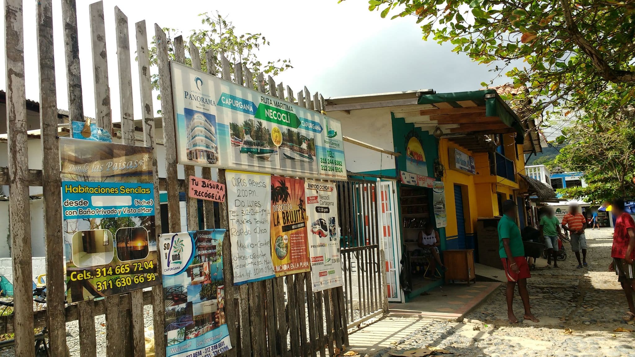 Street view near Hotel Manglares, Capurganá — © kleper (CC BY-SA · Mapillary)