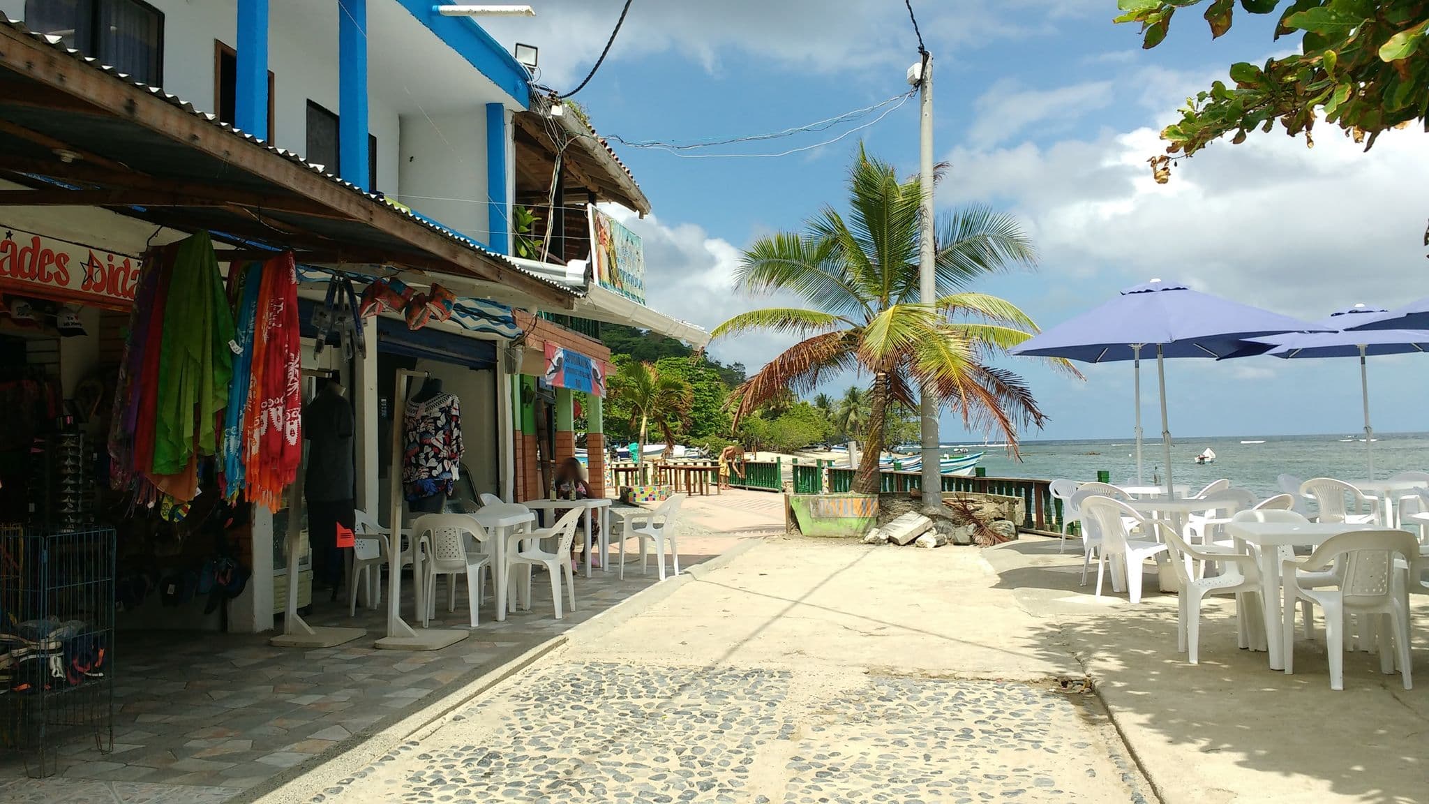 Street view near Hostal Luz De Oriente, Capurganá — © kleper (CC BY-SA · Mapillary)
