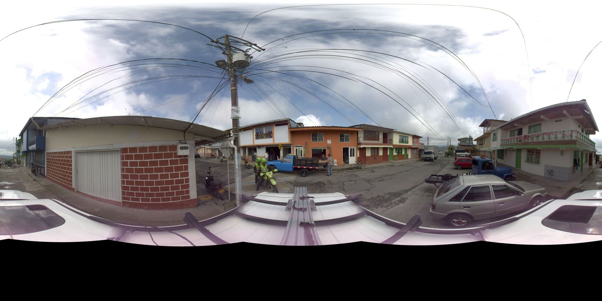 Street view near Casa F Filandia, Filandia — © sarahantos (CC BY-SA · Mapillary)