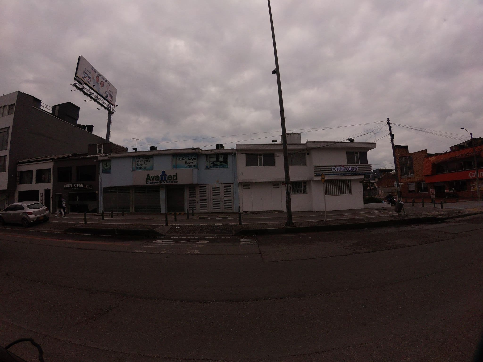 Street view near Kleinn Hotel Bogotá, Kennedy — © angoca (CC BY-SA · Mapillary)