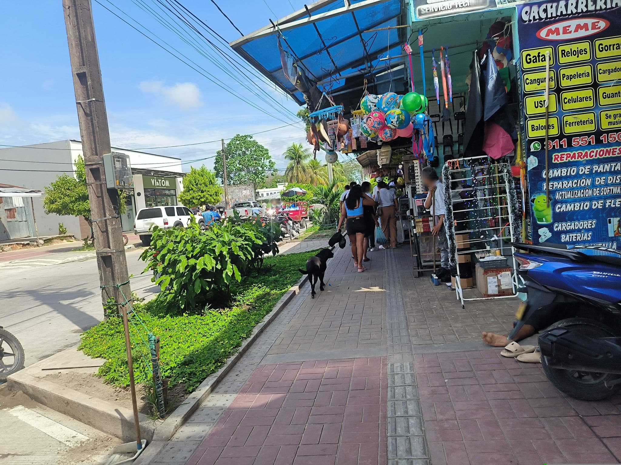 Street view near hotel cacique amazonico, Leticia — © johnarupire (CC BY-SA · Mapillary)