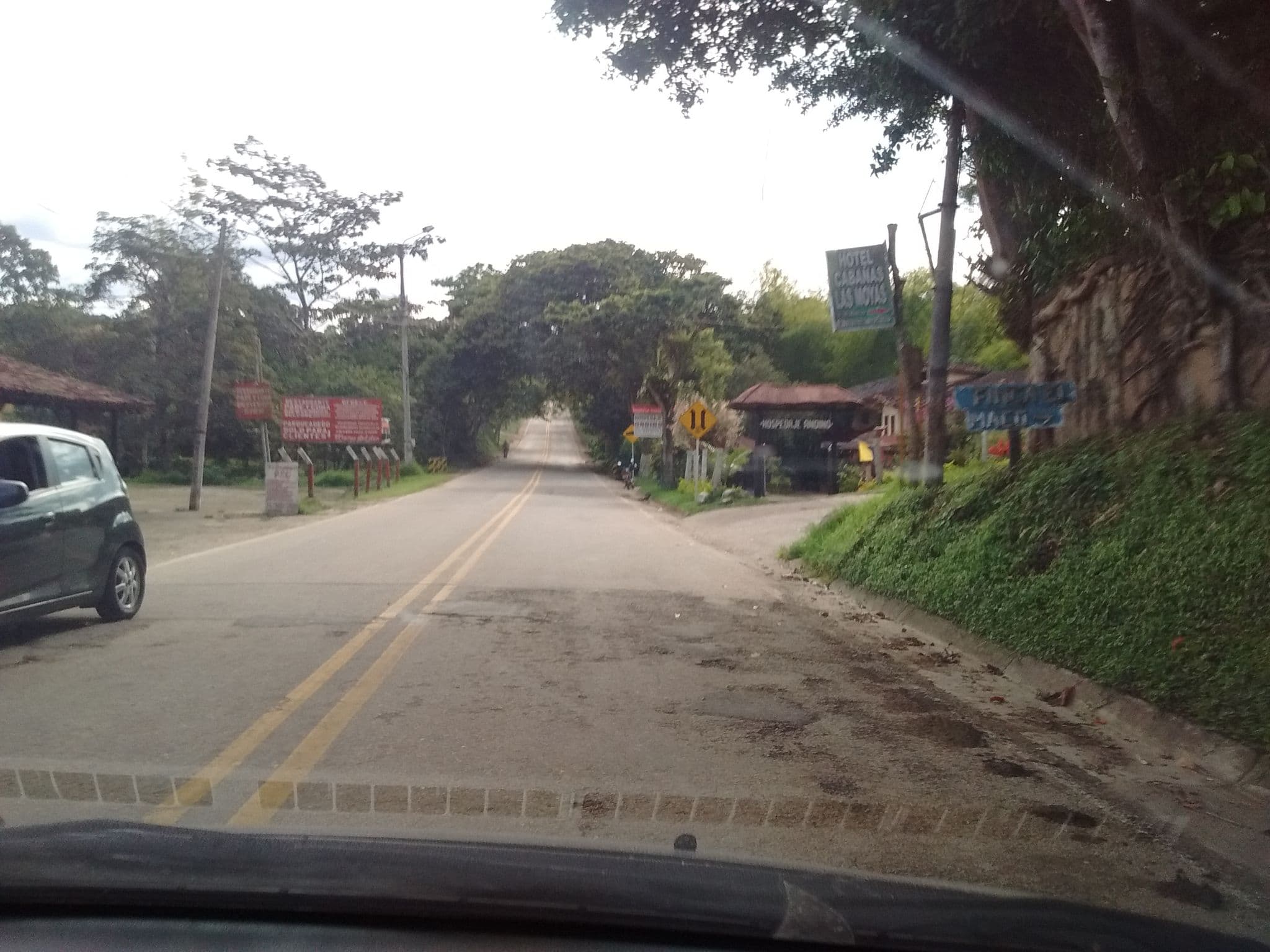 Street view near Hotel Yalconia, San Agustín — © kaxtillo (CC BY-SA · Mapillary)
