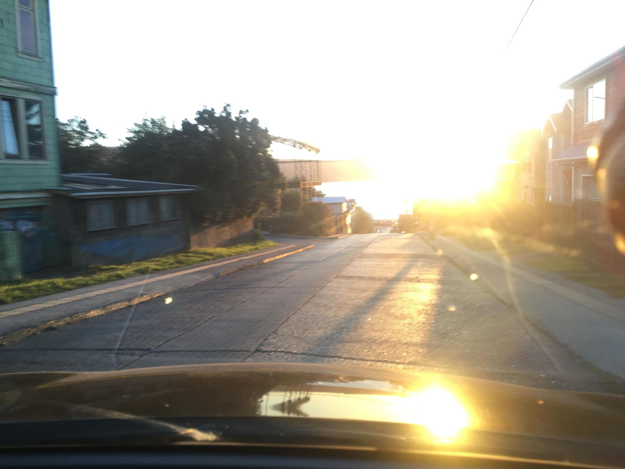 Street view near 13 Lunas Hostel, Ancud — © ariellopez (CC BY-SA · Mapillary)