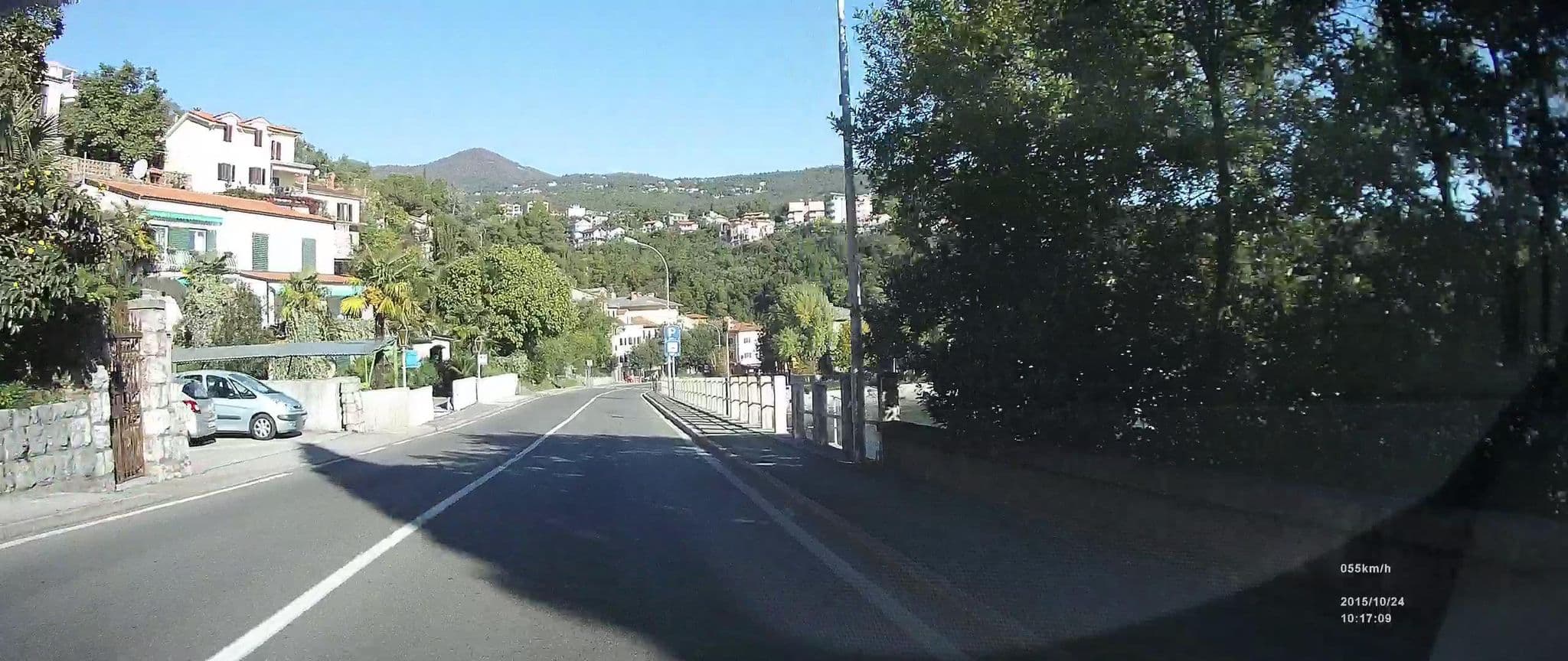 Street view near Villa Ika, Lovran — © idelac (CC BY-SA · Mapillary)