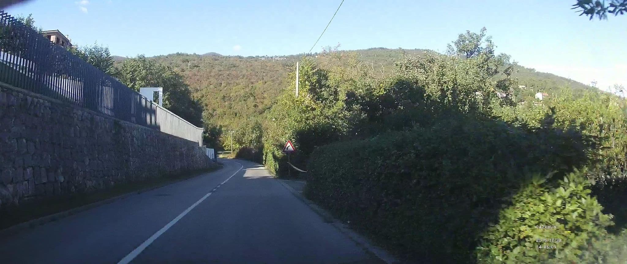 Street view near Villa Bella Vista, Lovran — © idelac (CC BY-SA · Mapillary)