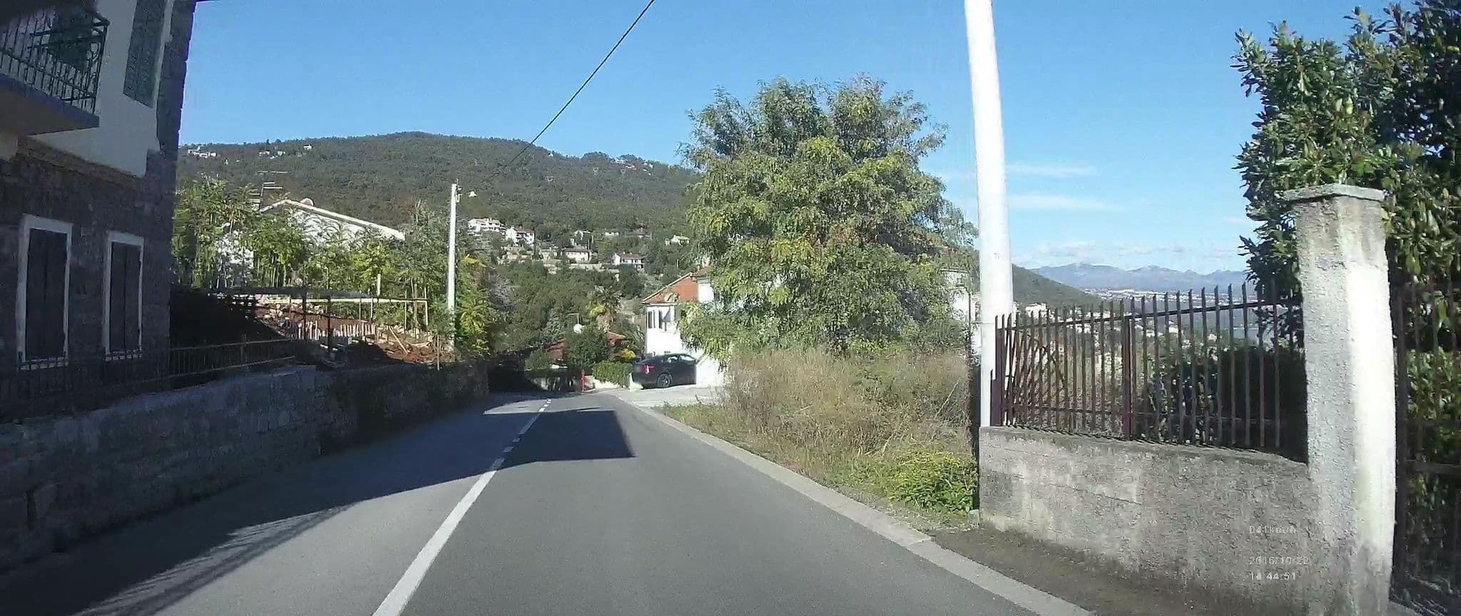 Street view near Villa Okra, Lovran — © idelac (CC BY-SA · Mapillary)