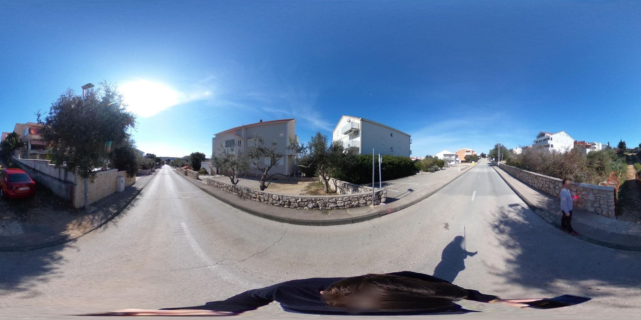 Street view near Villa Mateja Novalja, Novalja — © corpro (CC BY-SA · Mapillary)